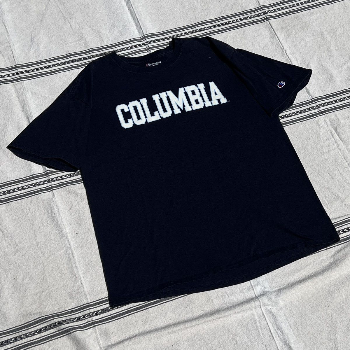 Champion Oversized Champion Columbia University Tee Size US XL / EU 56 / 4 - 2 Thumbnail