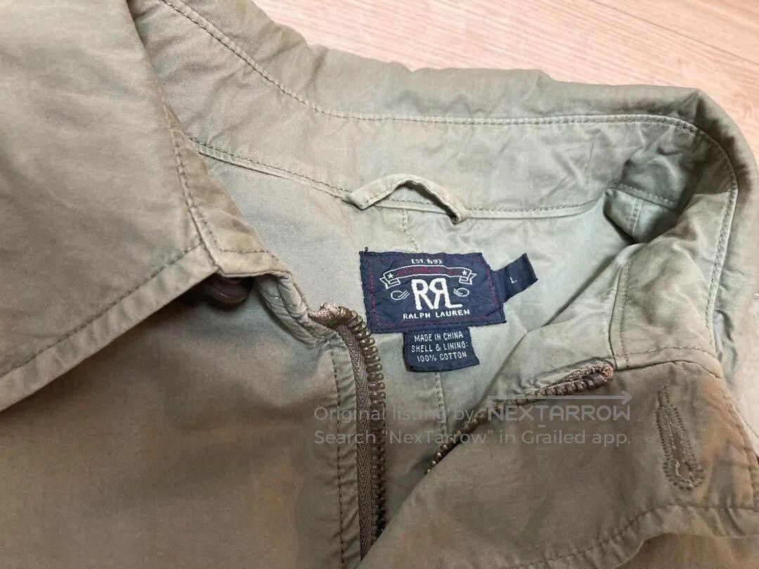 RRL Ralph Lauren double rl utility jacket classic military outerwear. Size US L / EU 52-54 / 3 - 2 Thumbnail