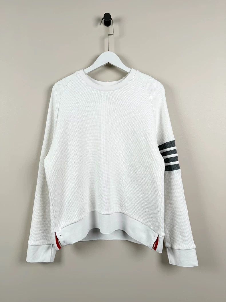 Thom Browne Waffle Crewneck Sweater Size 4-dmc