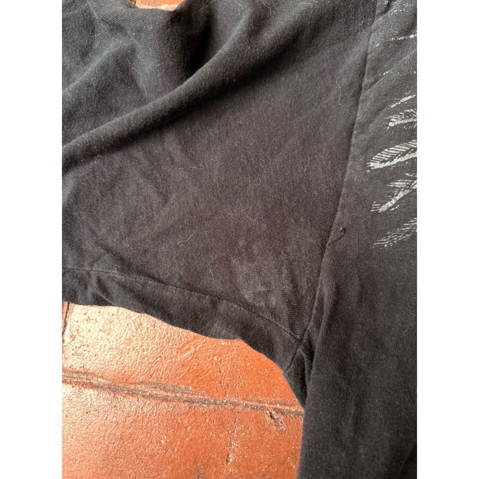 Hanes Y2K Bartels Customs Motorcycle Skull Long Sleeve T-Shirt Affliction Grunge Shirt Mens L Black Hanes Logo Vintage No Size US L / EU 52-54 / 3 - 4 Thumbnail