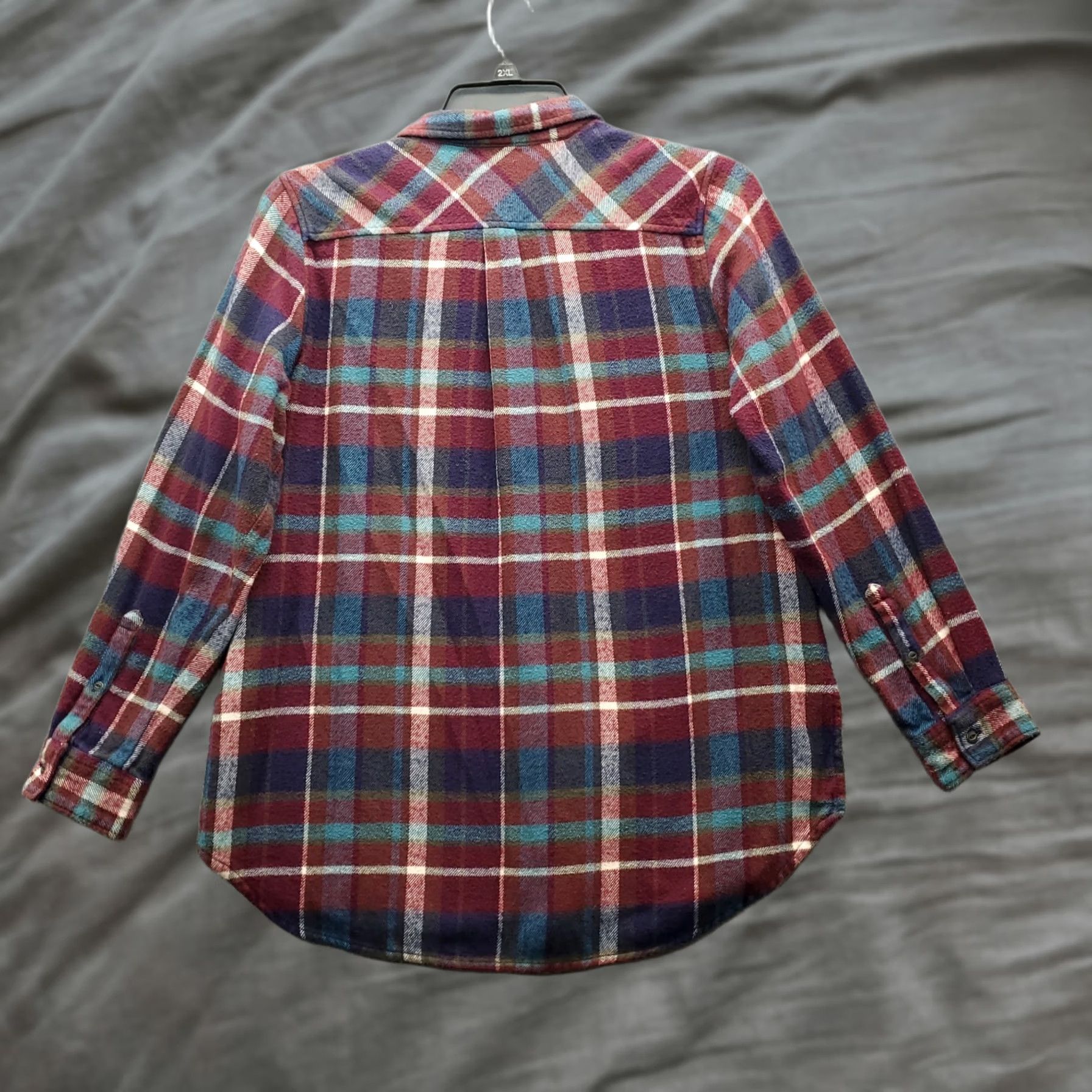 Vintage Woolrich Shirt Womens L Plaid Button-Up Collar Pocket Casual Shirt Women Size L / US 10 / IT 46 - 1 Thumbnail