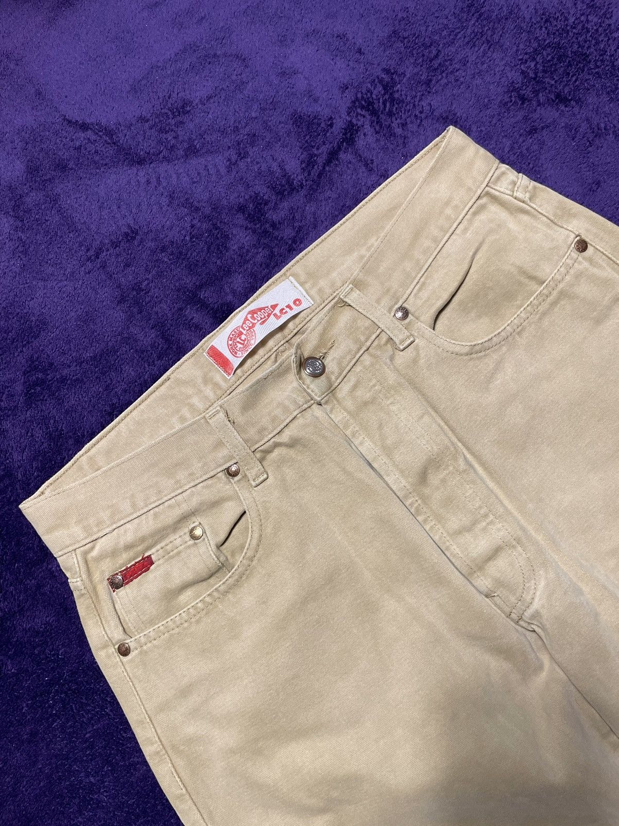 Lee × Vintage Vintage LeeCooper denim jeans in beige y2k style Size US 31 - 6 Thumbnail