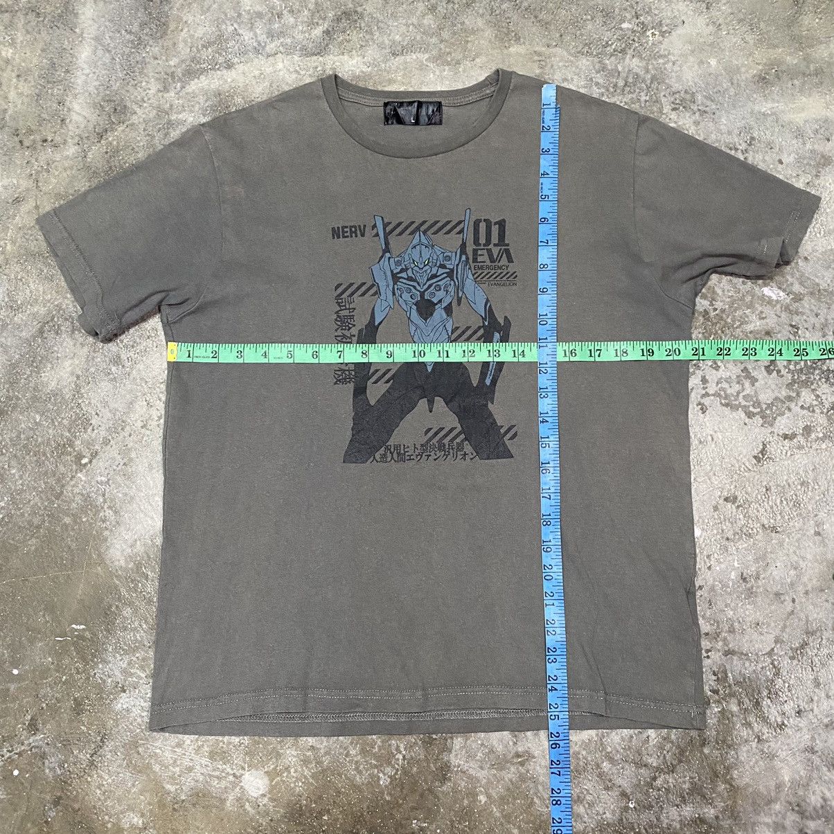 Anime Neon Genesis Evangelion 01 Emergency Anime Tee Gainax Size US M / EU 48-50 / 2 - 13 Thumbnail