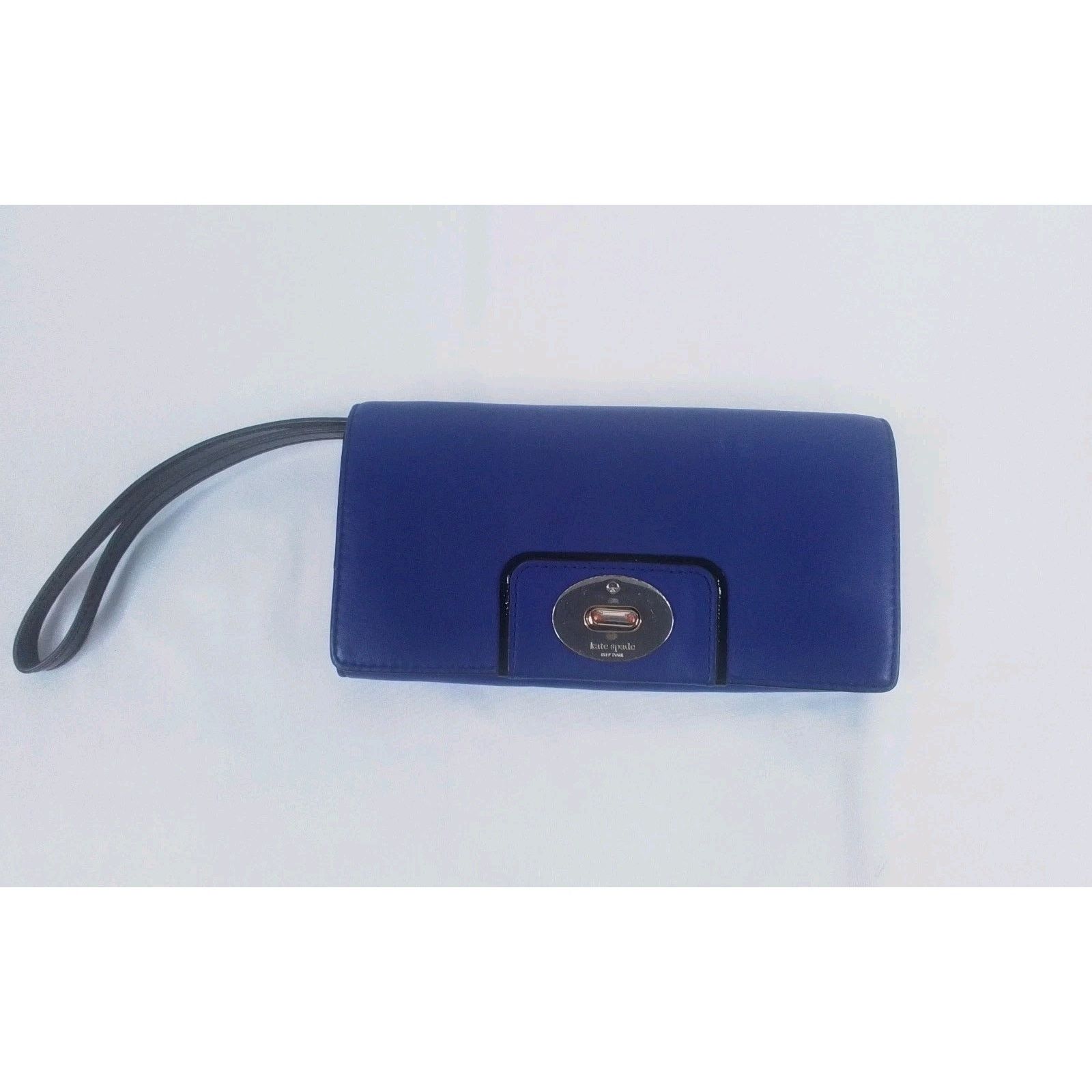Kate Spade Kate Spade Clutch Wallet Blue Wristlet Size ONE SIZE - 2 Thumbnail
