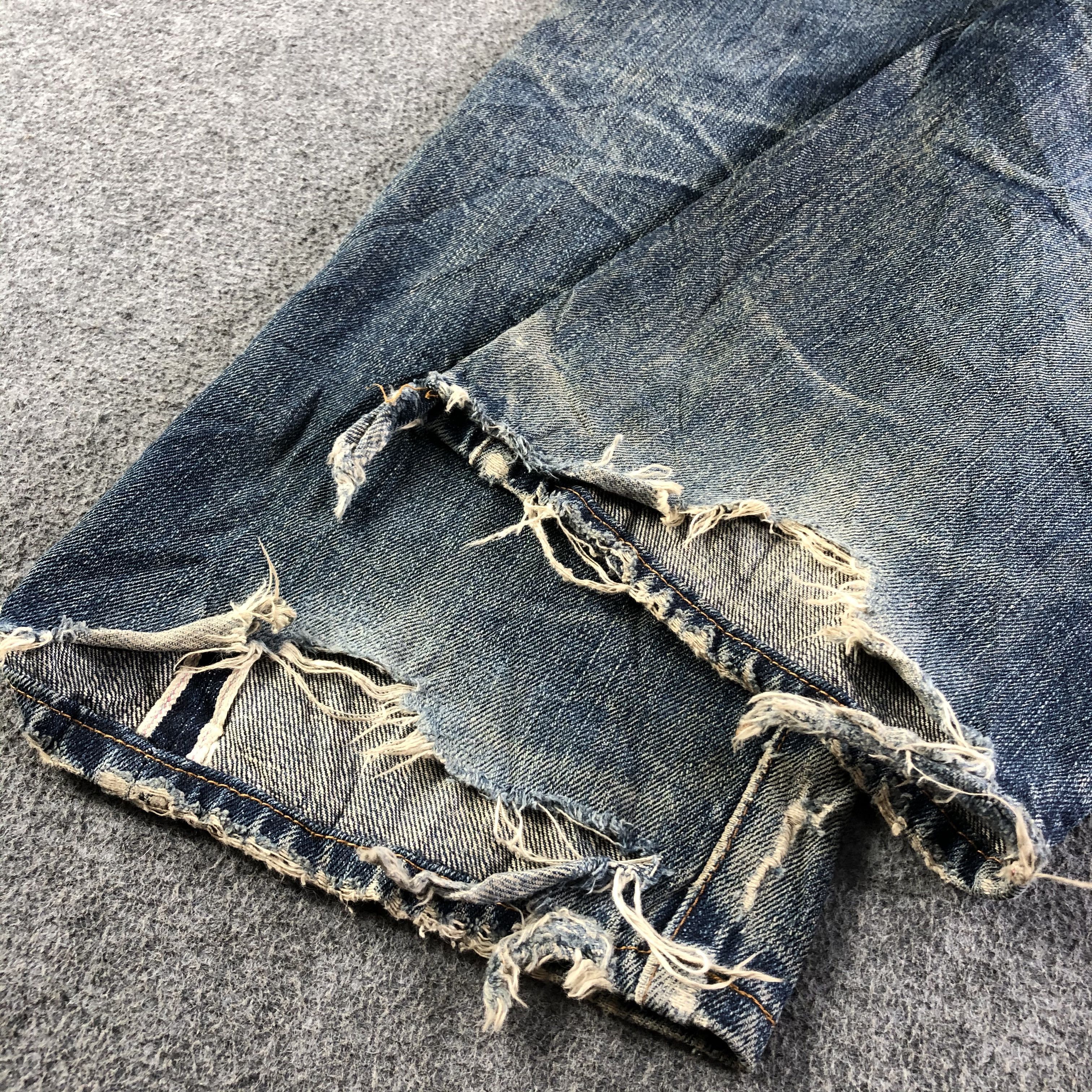 Vintage Vintage Wrangler Redline Jeans-J3929 Size US 28 / EU 44 - 5 Thumbnail