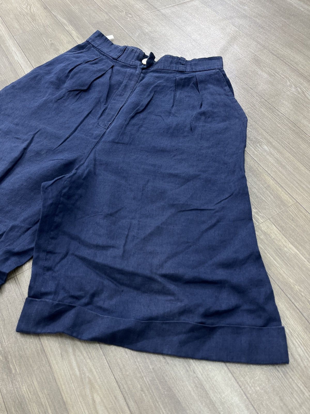 Givenchy Vintage Live Givenchy Cotton Blue Short Pants Size US 27 - 3 Thumbnail