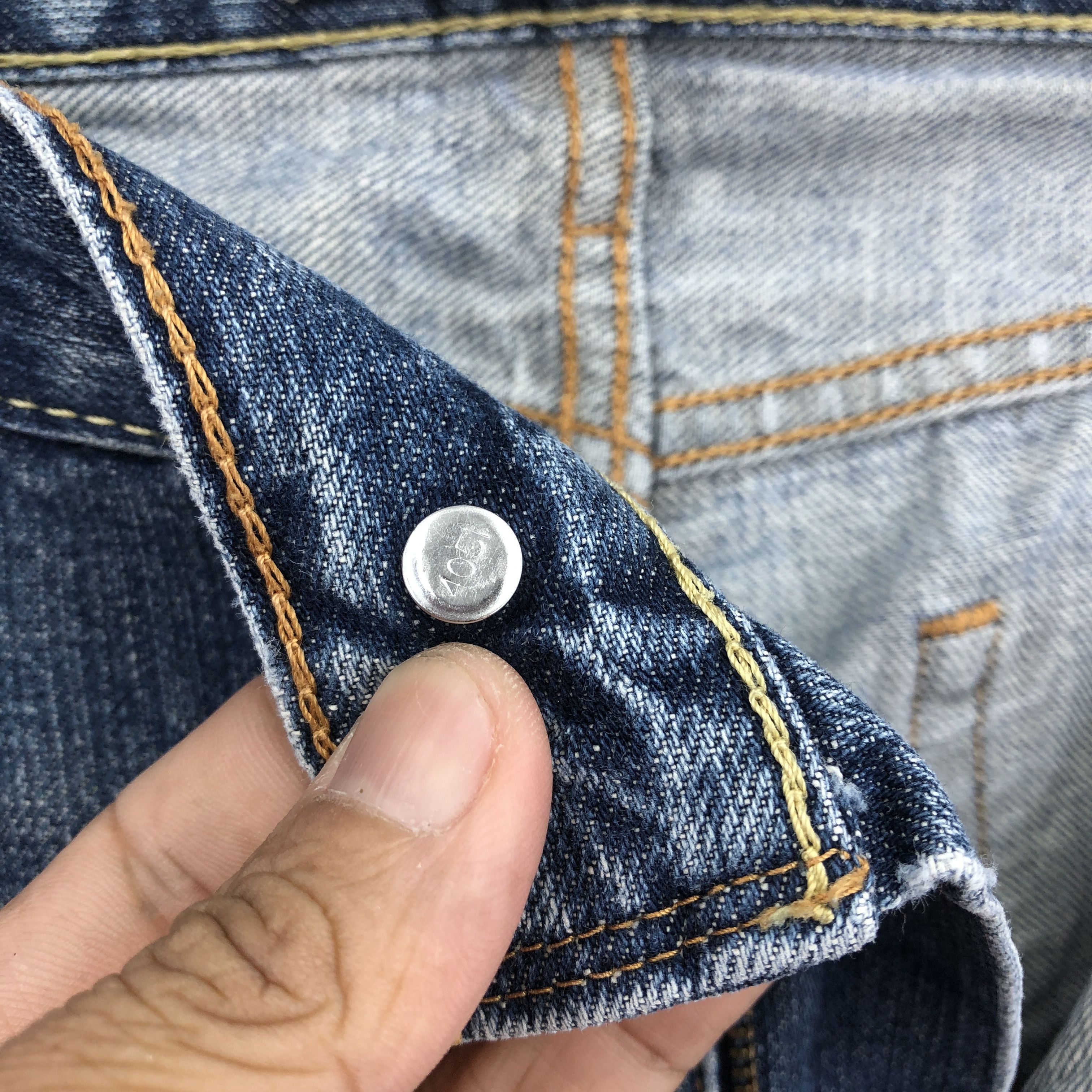 Levi's Vintage Y2K Distressed Levis Jeans Levi's Stonewash Denim Size US 30 / EU 46 - 7 Thumbnail