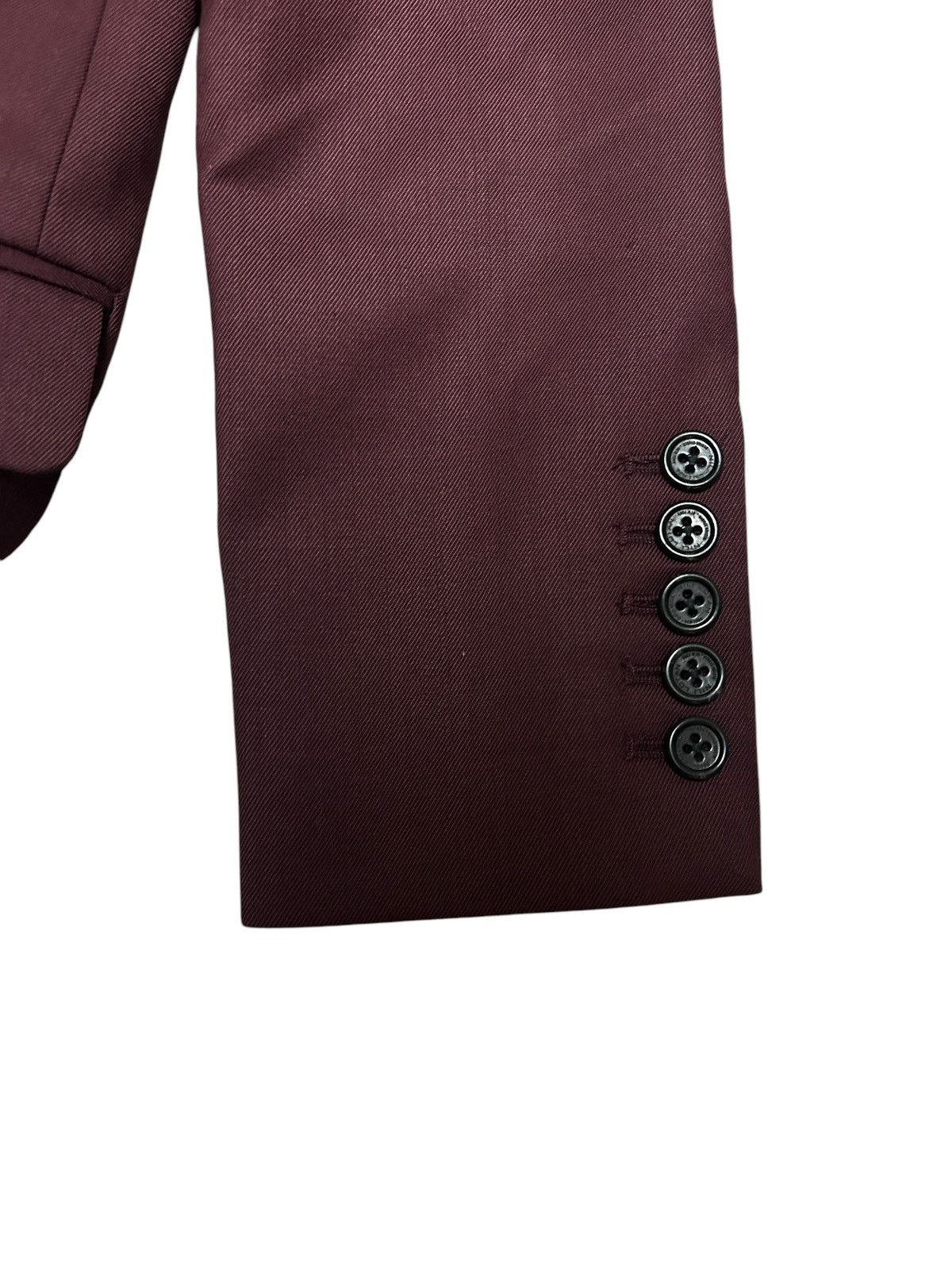 Nili Lotan Burgundy Blazer Size XS / US 0-2 / IT 36-38 - 4 Thumbnail