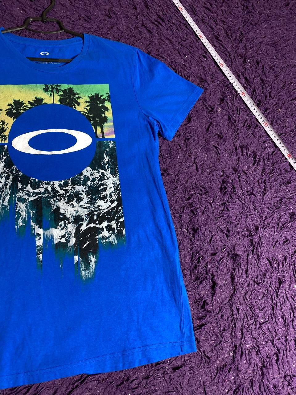 Oakley × Vintage Vintage Oakley center Big Logo T-shirts Y2K 90s Streetwear Size US L / EU 52-54 / 3 - 8 Thumbnail