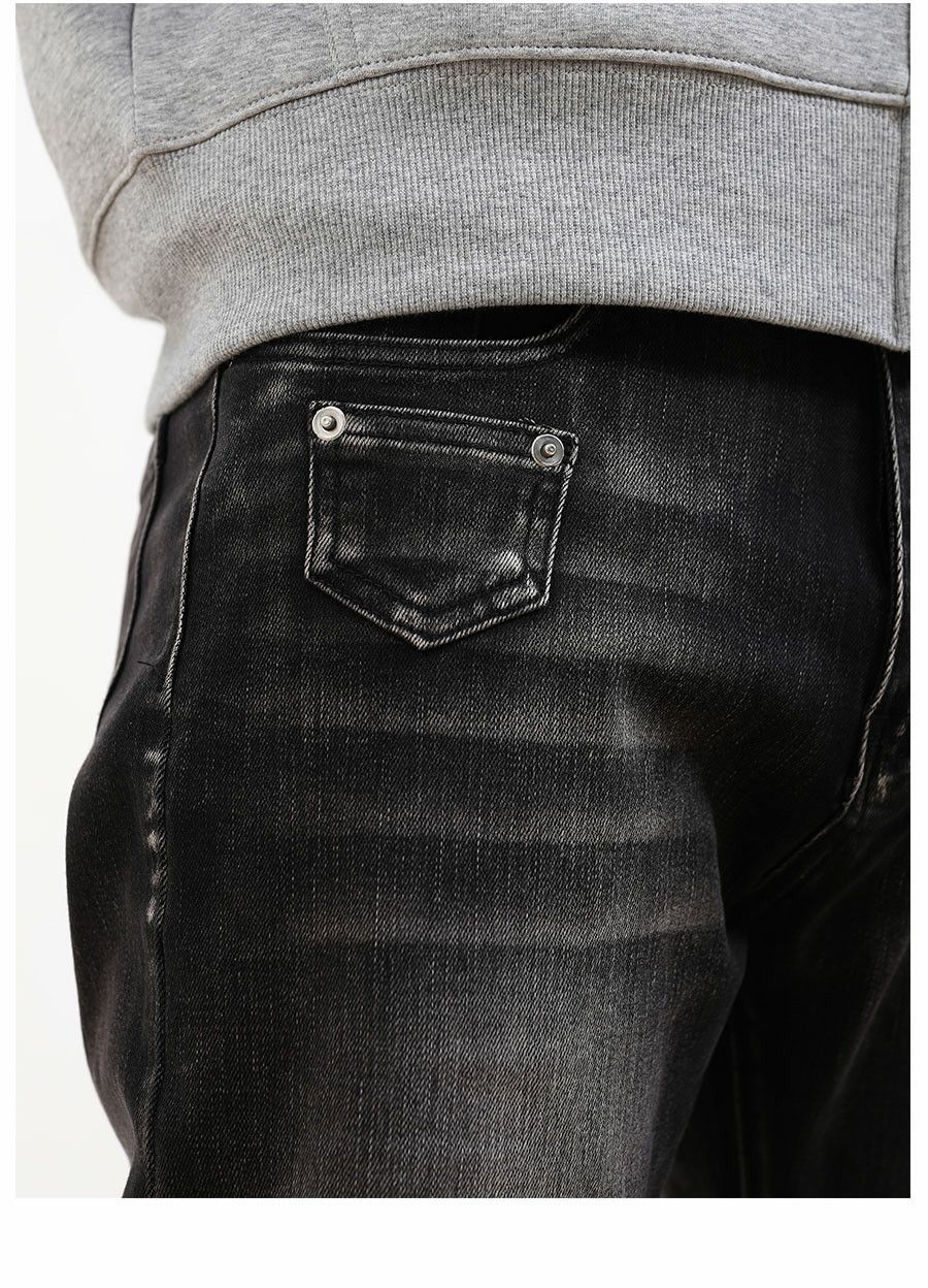 Jean × Vintage washed faded y2k yuppie flared jeans Size US 34 / EU 50 - 5 Thumbnail