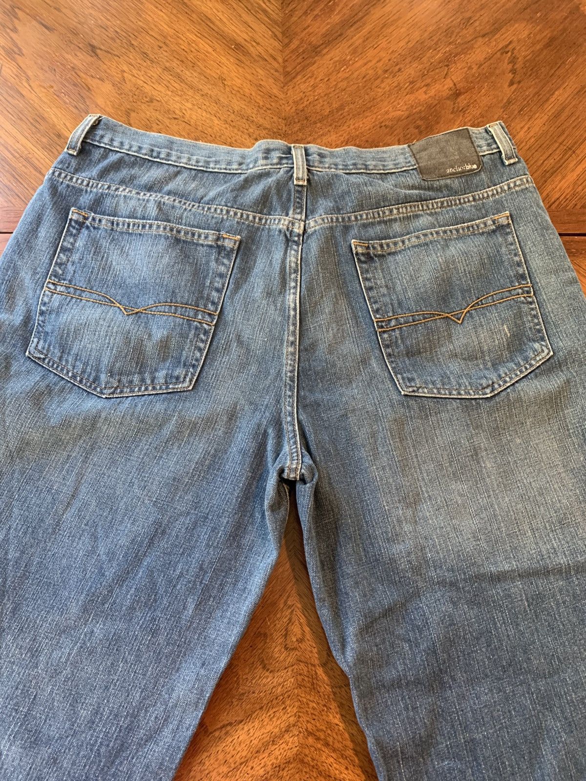 Anchor Blue Y2K original blue Anchor blue jeans Size US 40 / EU 56 - 2 Thumbnail