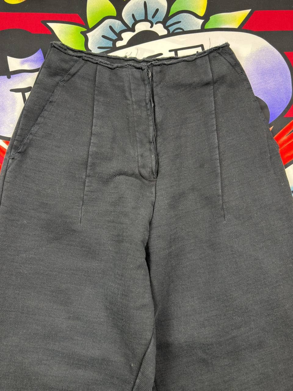 Rundholz Rundholz dip Avant garde baggy goth pants women's S Size 29" - 4 Thumbnail