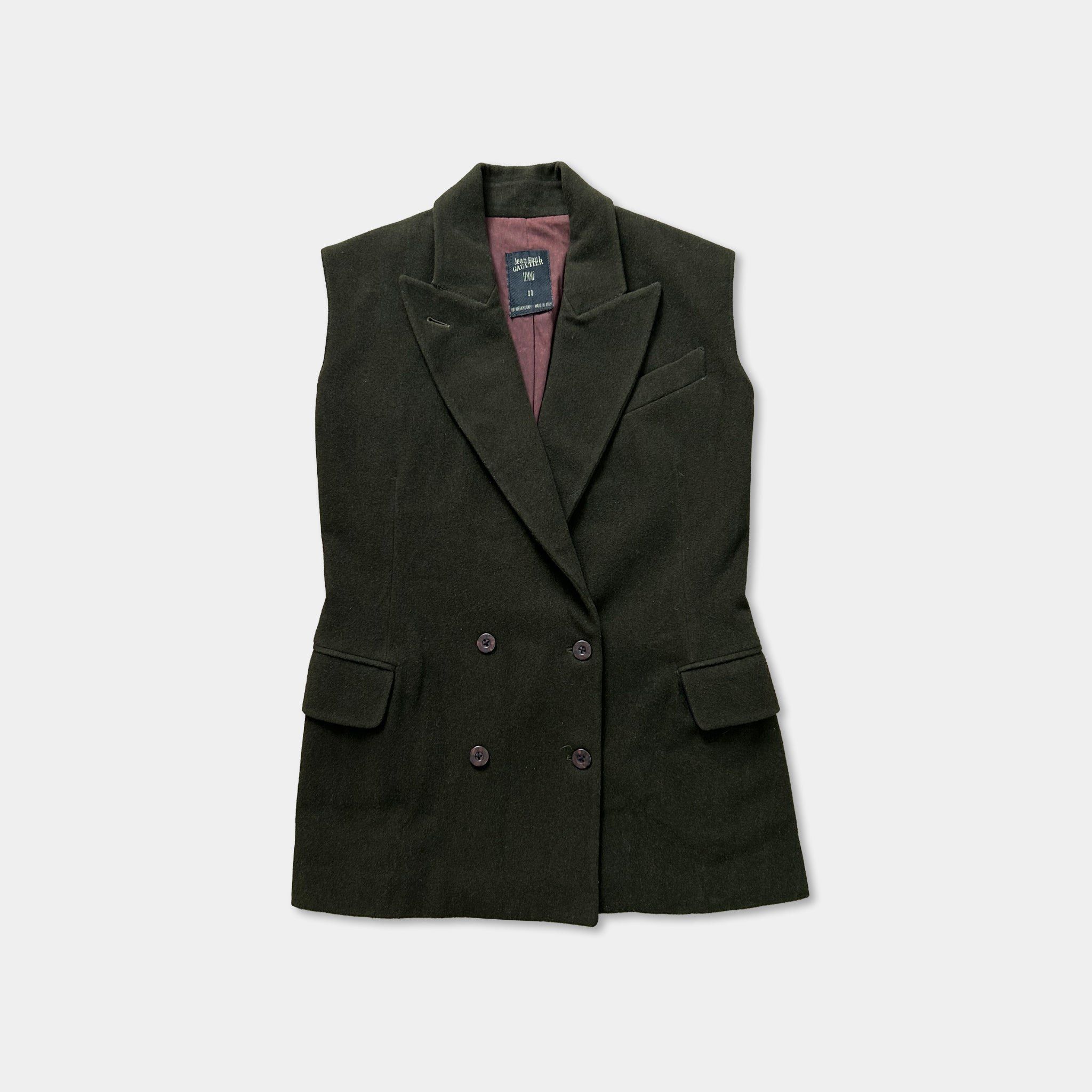 Jean Paul Gaultier Jean Paul Gaultier Femme Double Breasted Blazer Vest Size L / US 10 / IT 46 - 1 Thumbnail