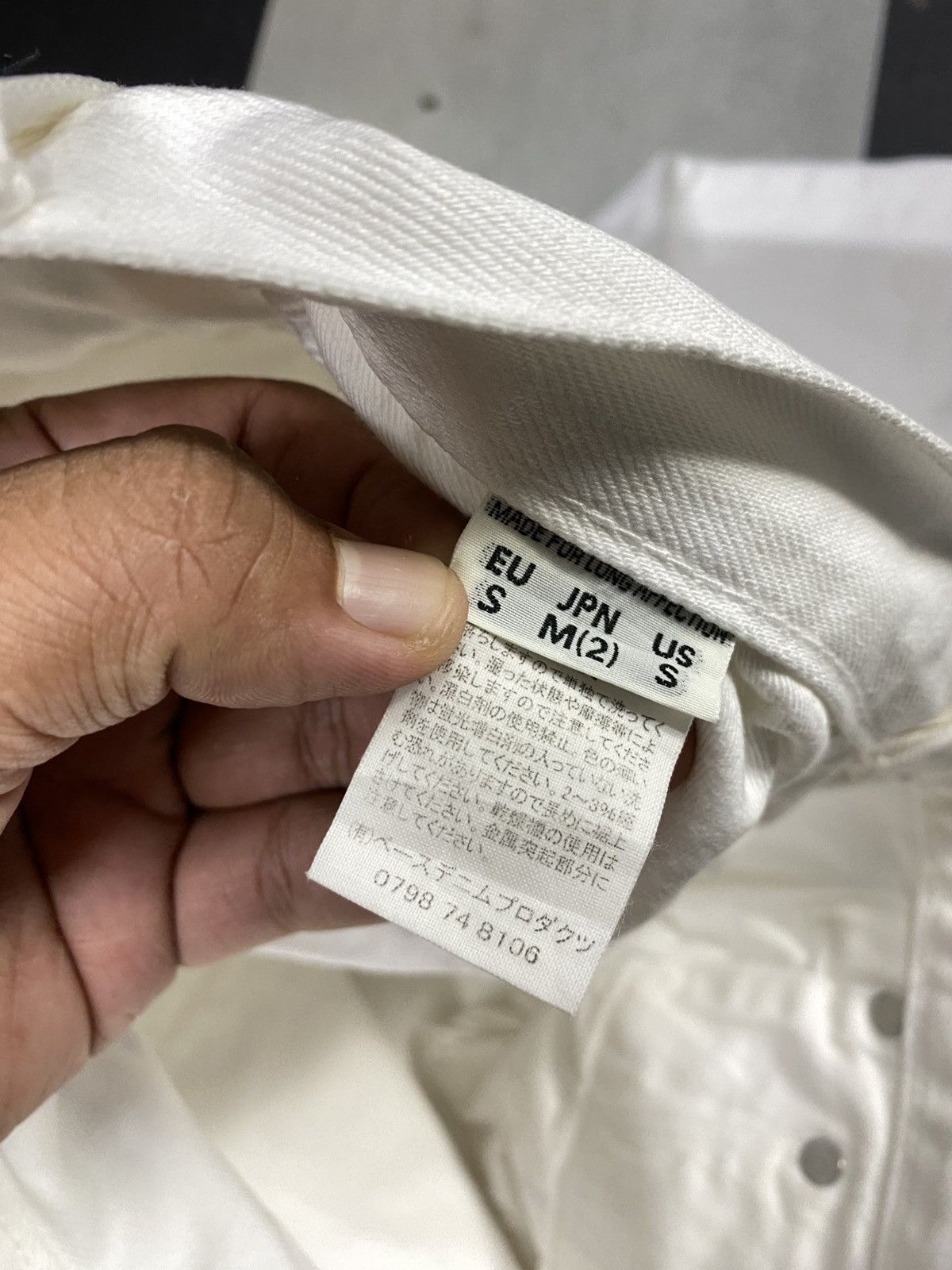 Orslow Orslow 107 Ivy Fit White Denim Jeans Size US 28 / EU 44 - 6 Thumbnail
