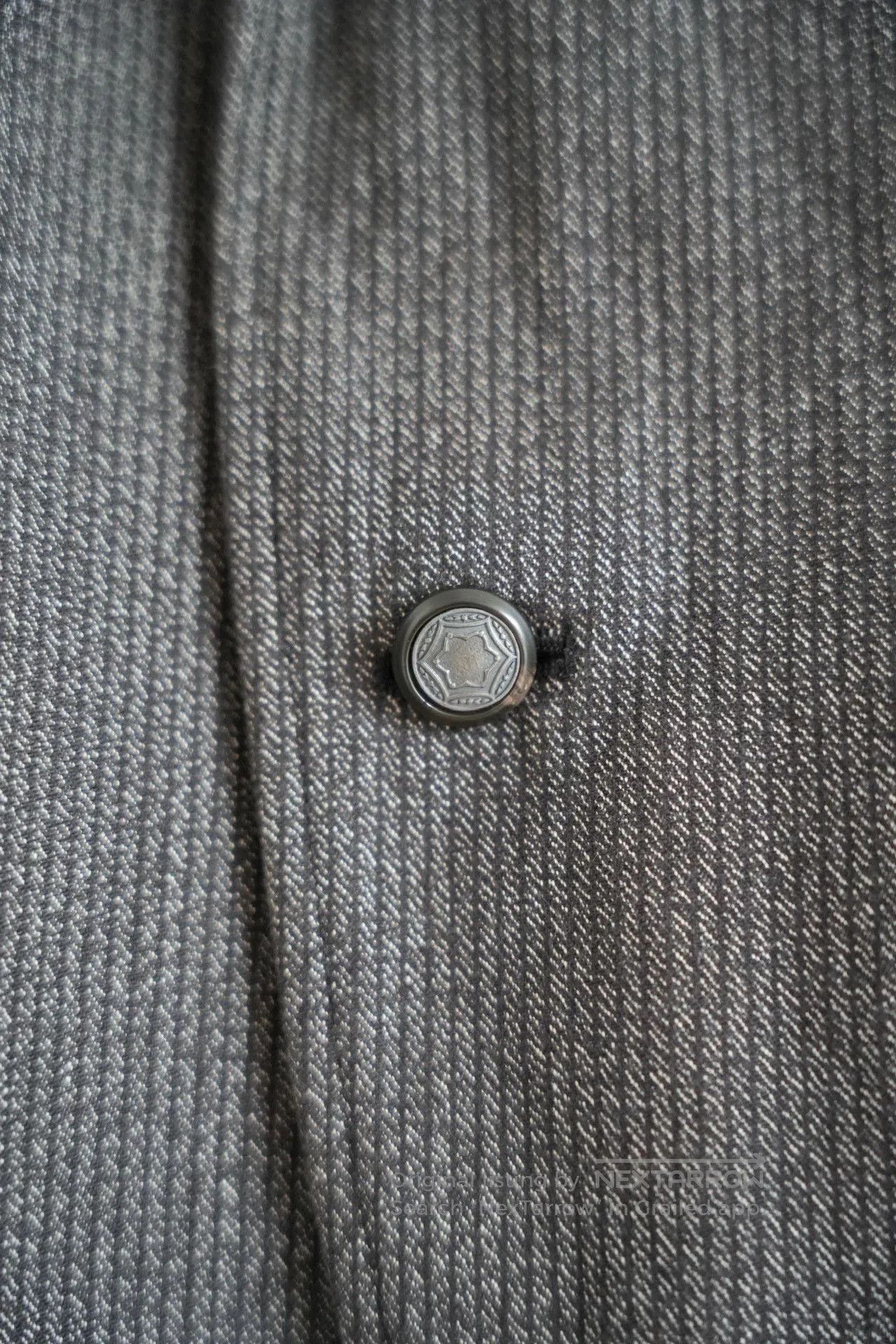 Yohji Yamamoto Yohji Yamamoto 10SS Gray Stripe Badge Suit. Size US L / EU 52-54 / 3 - 5 Thumbnail