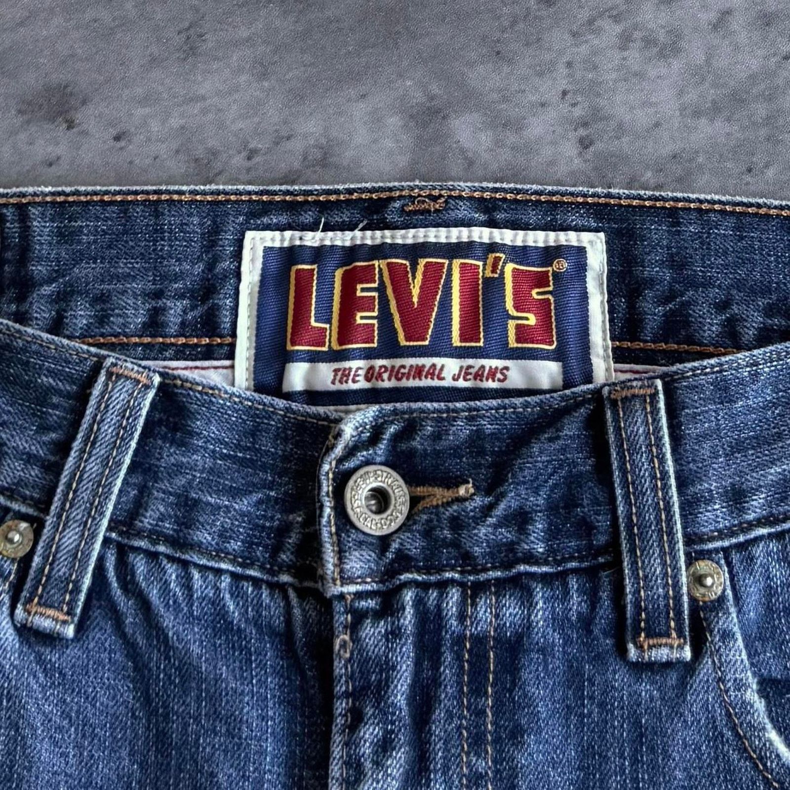 Levi's × Levi's Vintage Clothing × Vintage Vintage Y2K Levi’s Style Grunge Opium Essential Denim Jeans Size US 34 / EU 50 - 4 Thumbnail