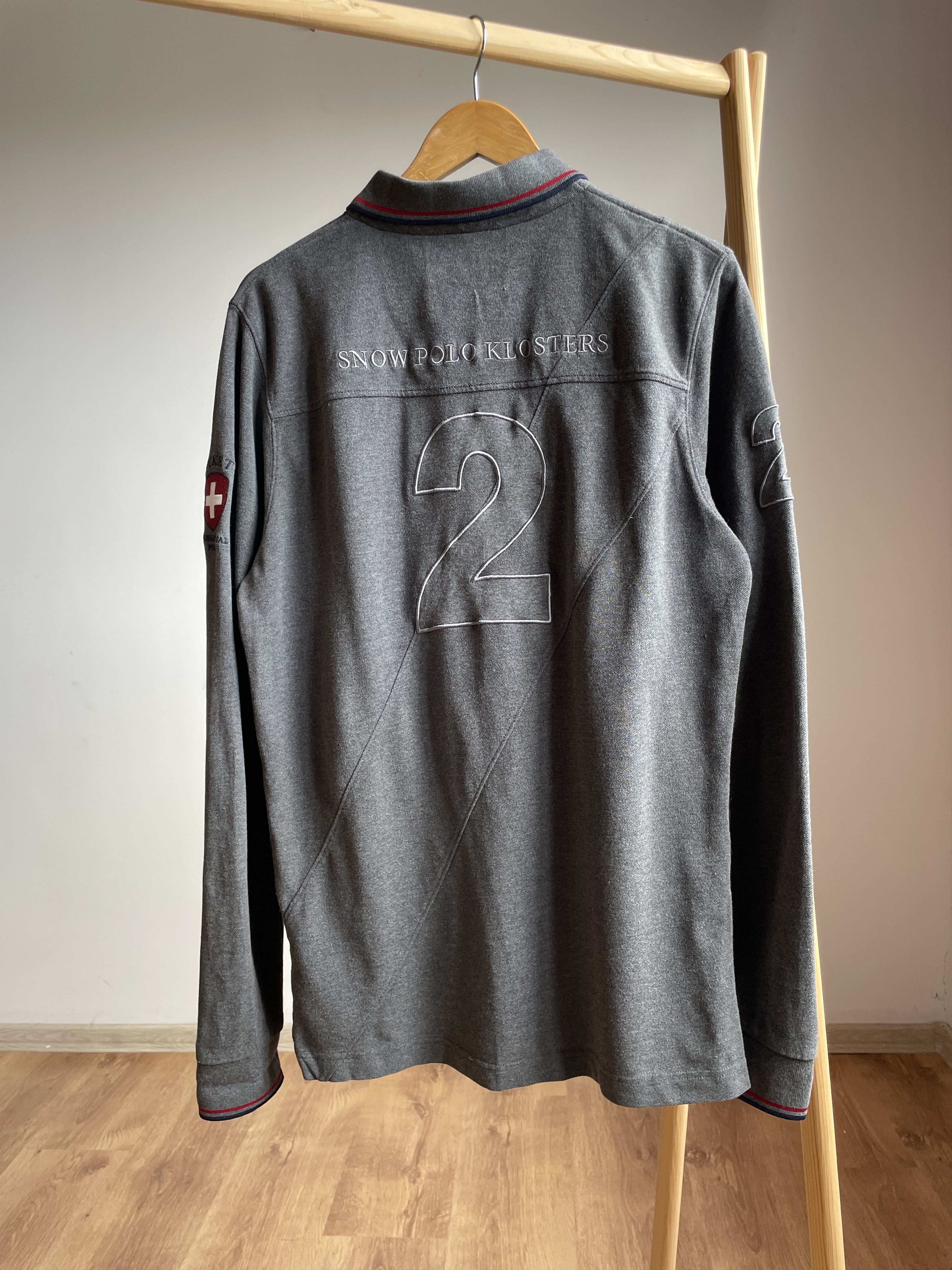 Hackett Hackett Klosters Snow Polo Club Rugby Shirt Size M Size US M / EU 48-50 / 2 - 2 Thumbnail