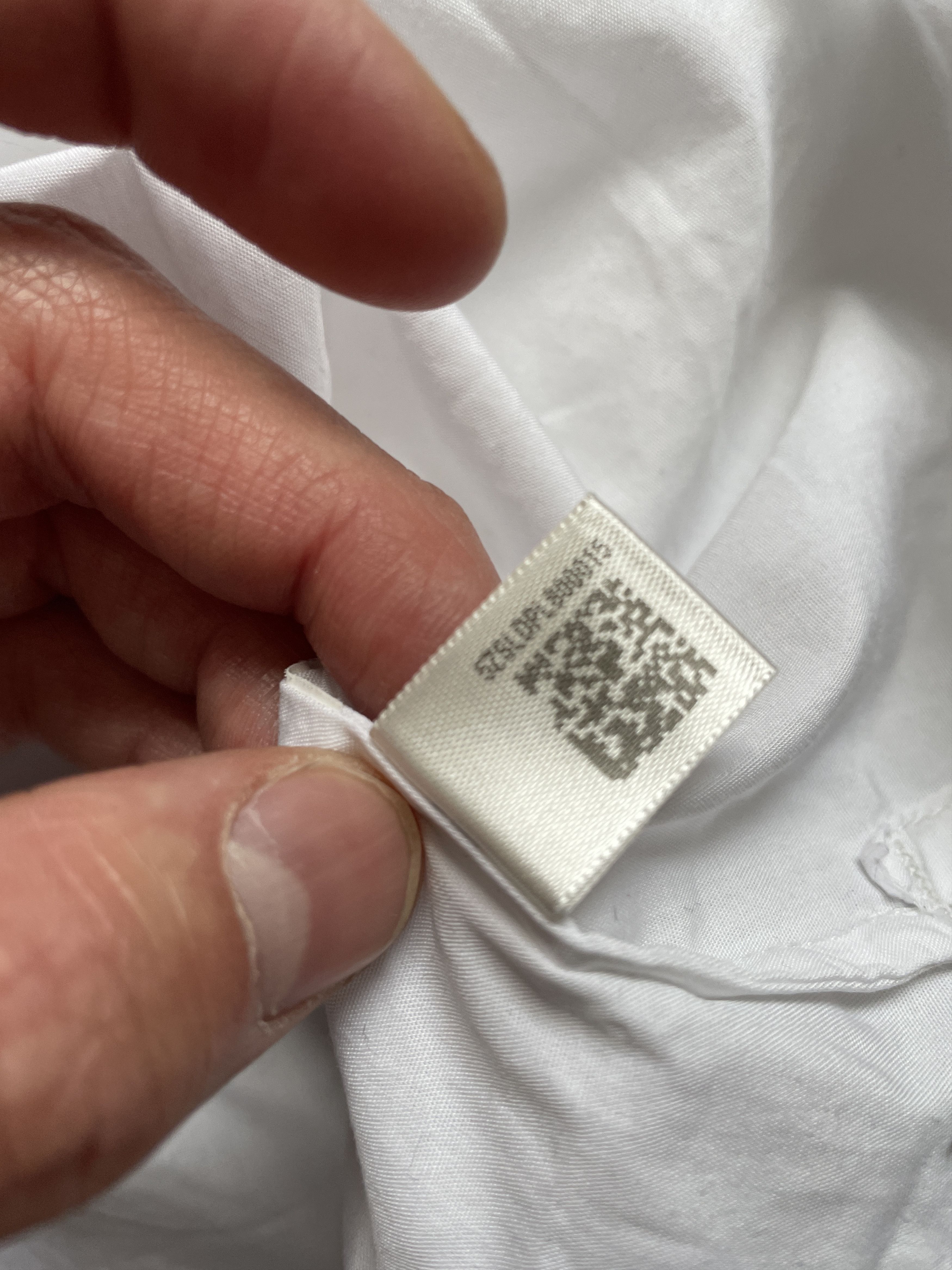 Yohji Yamamoto Y2K Y3 ADIDAS X YOHJI YAMAMOTO WHITE LONG FIT SHIRT Size US XXL / EU 58 / 5 - 7 Thumbnail