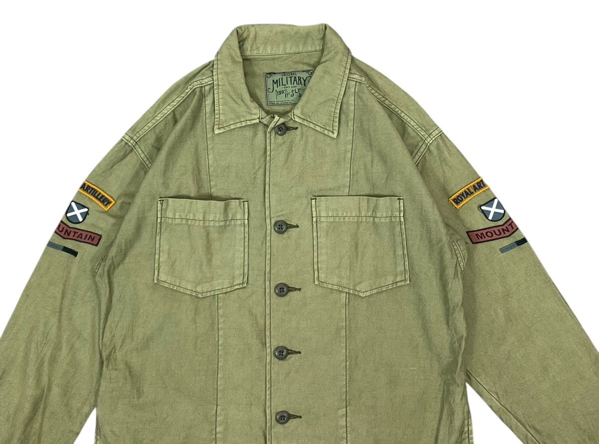 Vintage VINTAGE SLY MILITARY BUTTON SHIRTS Size US M / EU 48-50 / 2 - 3 Thumbnail