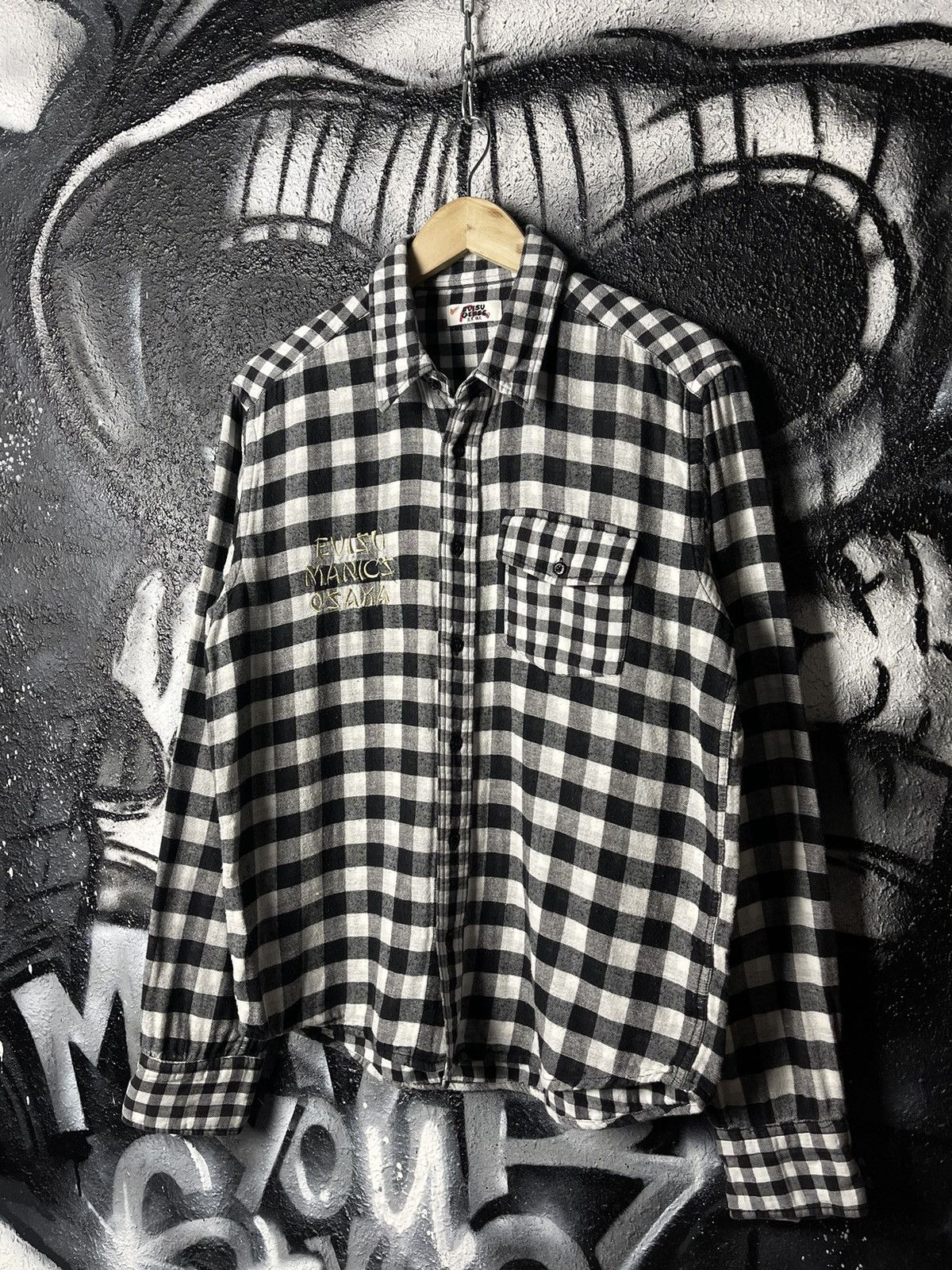 Evisu Evisu Flannel Shirt Button Up Men’s Size L Size US L / EU 52-54 / 3 - 1 Thumbnail