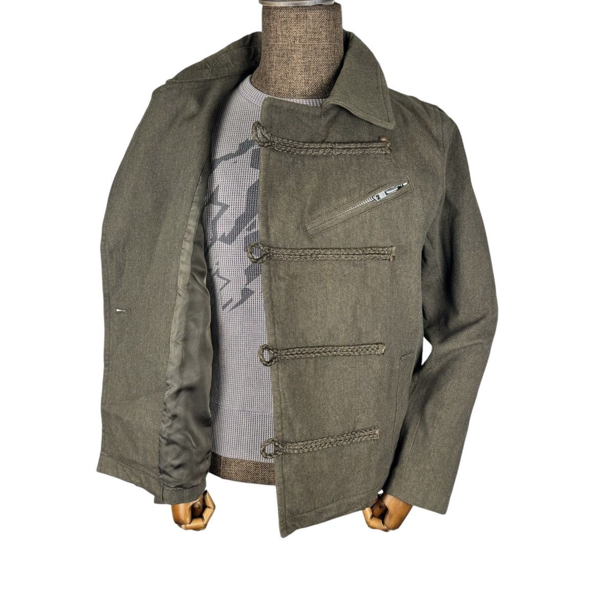 Final Home 🔥FINAL HOME Issey Miyake Military Duffle Button Jacket Size US M / EU 48-50 / 2 - 3 Thumbnail
