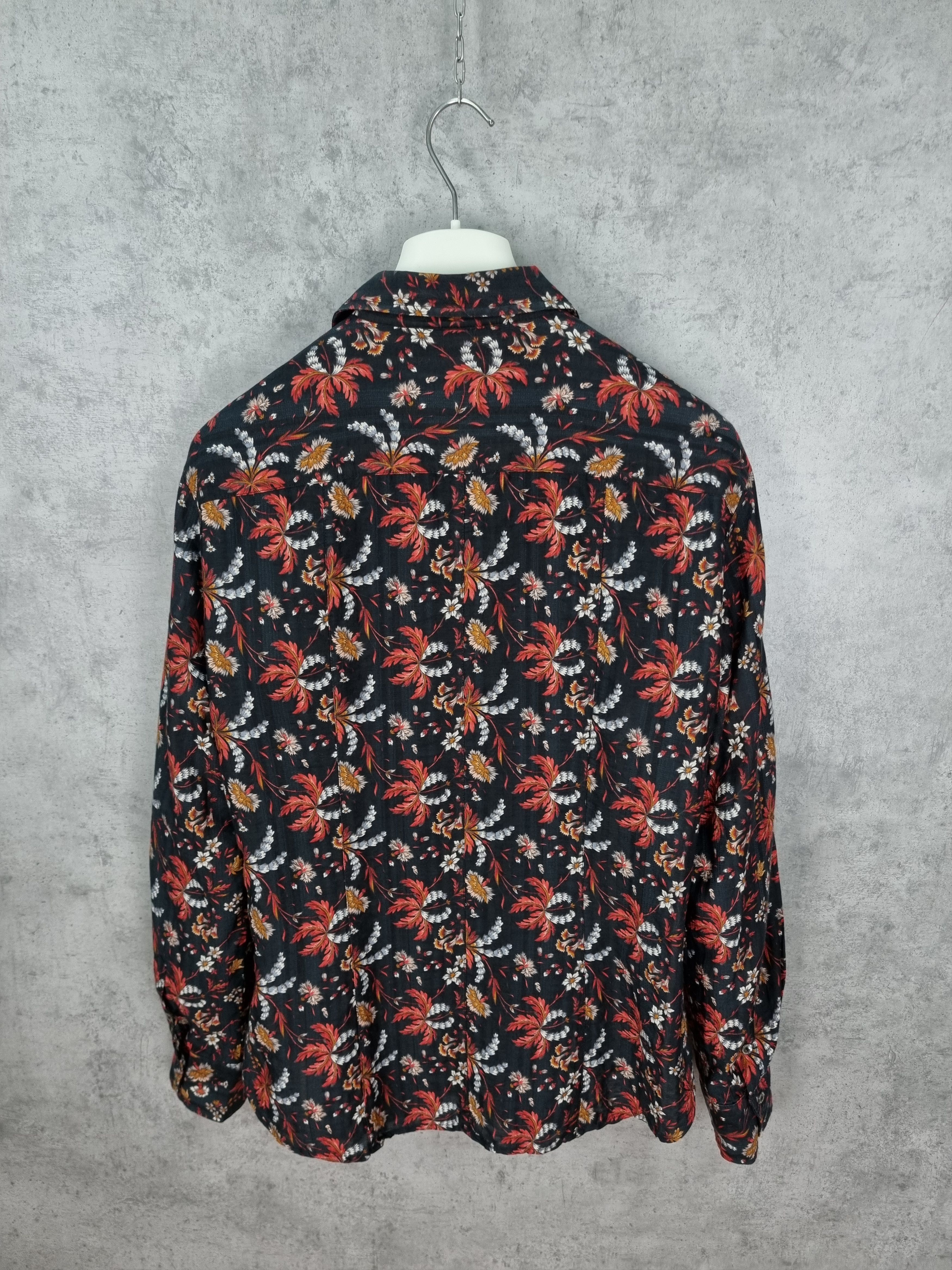 Dolce & Gabbana Rare Dolce & Gabbana Floral All Over Shirt Size US L / EU 52-54 / 3 - 2 Thumbnail