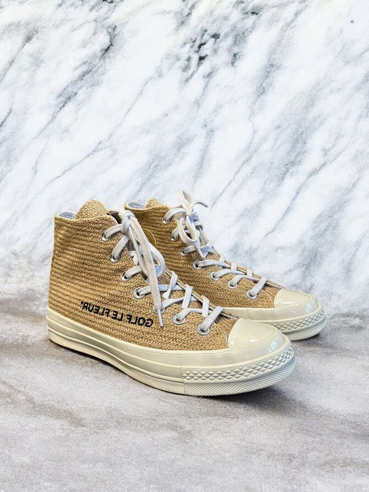 Converse Golf le Fleur Converse x Golf Le Fleur beige Grailed