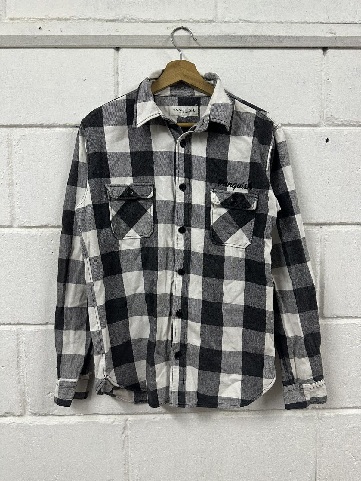 Vanquish Vanquish Tokyo Japan Heavy Cotton Flannel Double Pocket Size US L / EU 52-54 / 3 - 1 Thumbnail