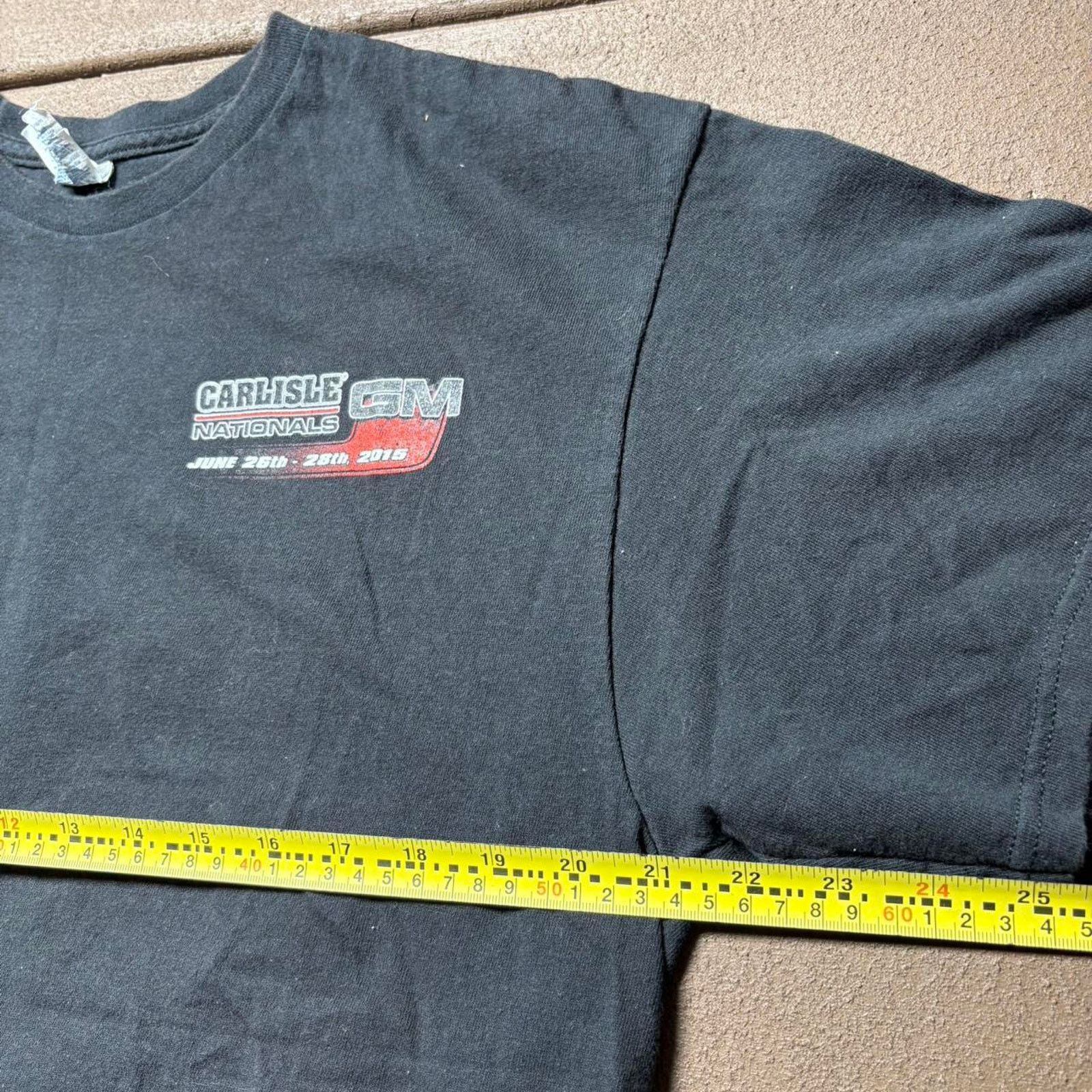 Delta Black 2015 Carlisle Nationals Car shirt Size US XL / EU 56 / 4 - 5 Thumbnail
