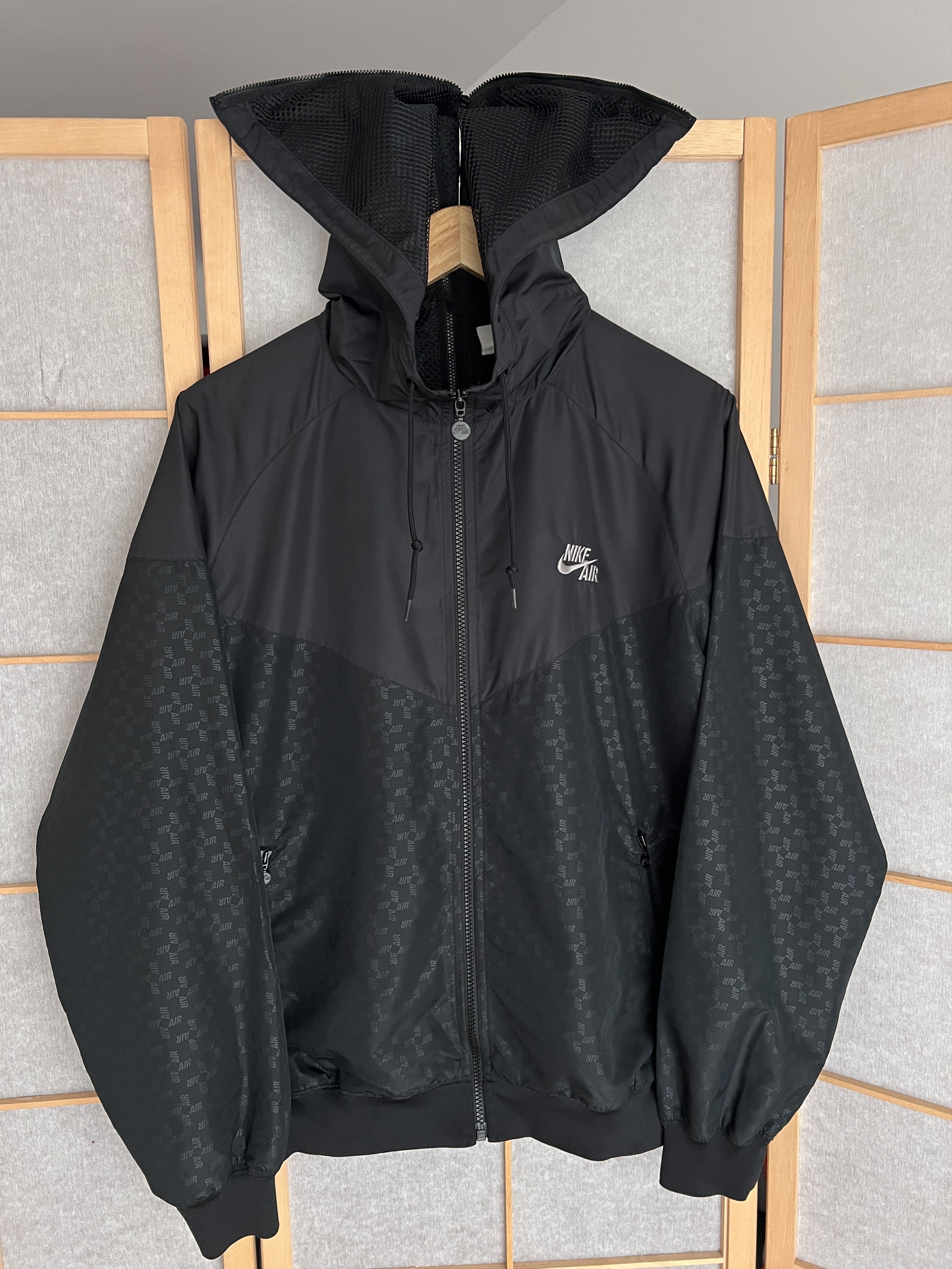 Nike Nike Air vintage transformer jacket hooded y2k bomber nylon Size US M / EU 48-50 / 2 - 2 Thumbnail