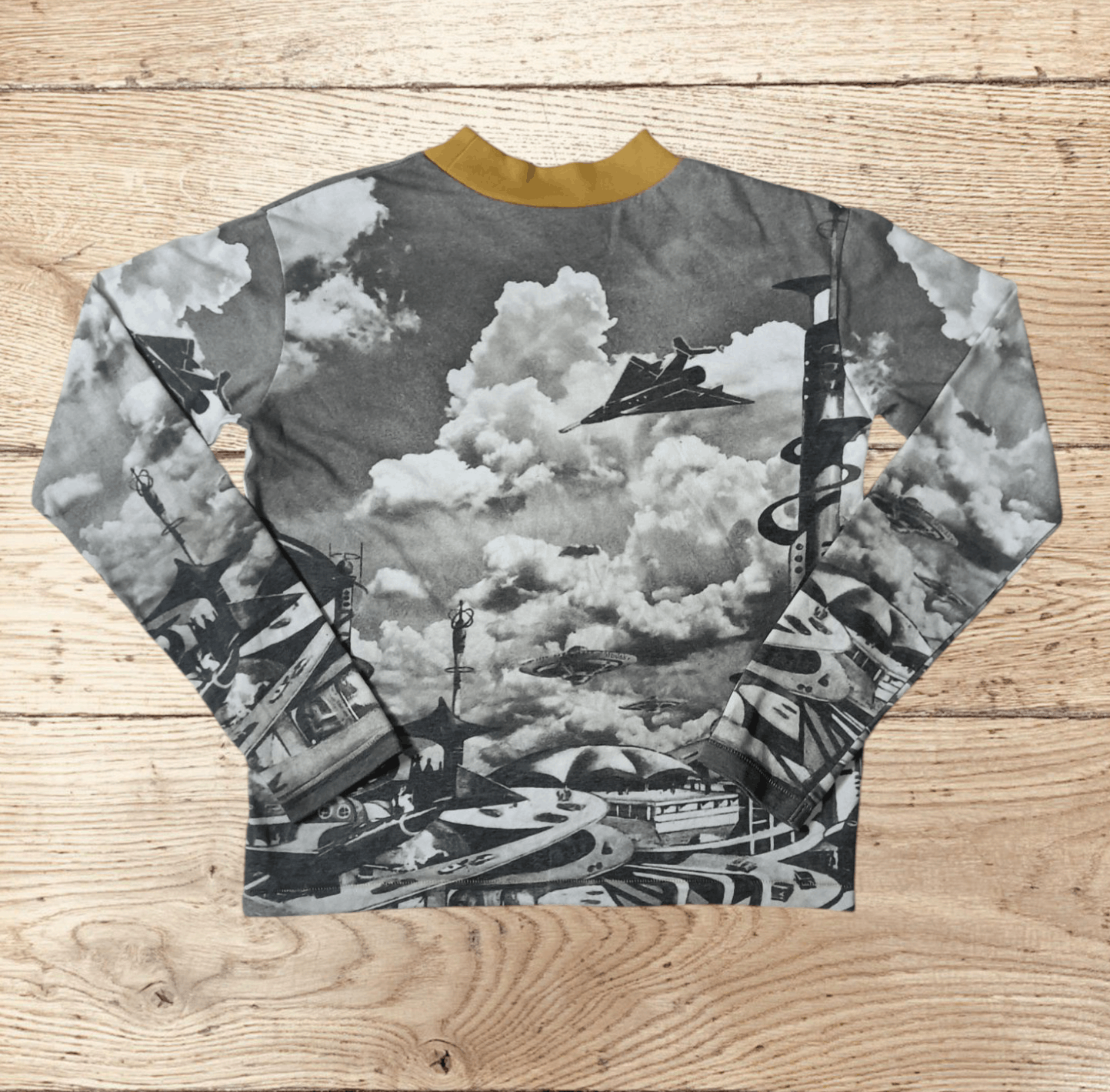 Japanese Brand × MOUSSY Moussy Full Print Art Size ONE SIZE - 3 Thumbnail