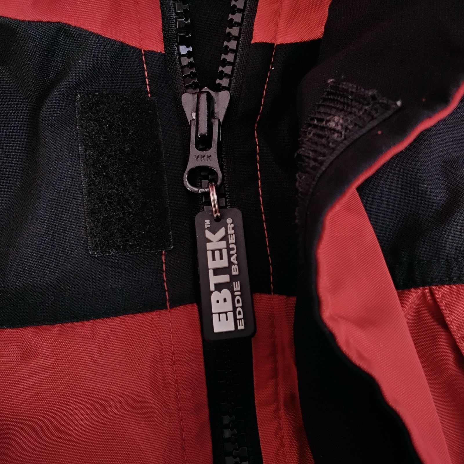 Eddie Bauer Eddie Bauer EBTEK Anorak Jacket Men's M Red/Black Vintage Size US M / EU 48-50 / 2 - 6 Thumbnail