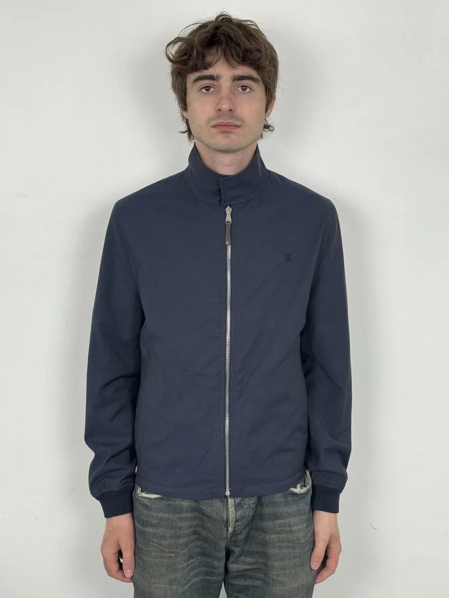 Louis Vuitton Louis Vuitton Navy Blue & Tartan Reversible Windbreaker Jacket Size US S / EU 44-46 / 1 - 5 Thumbnail