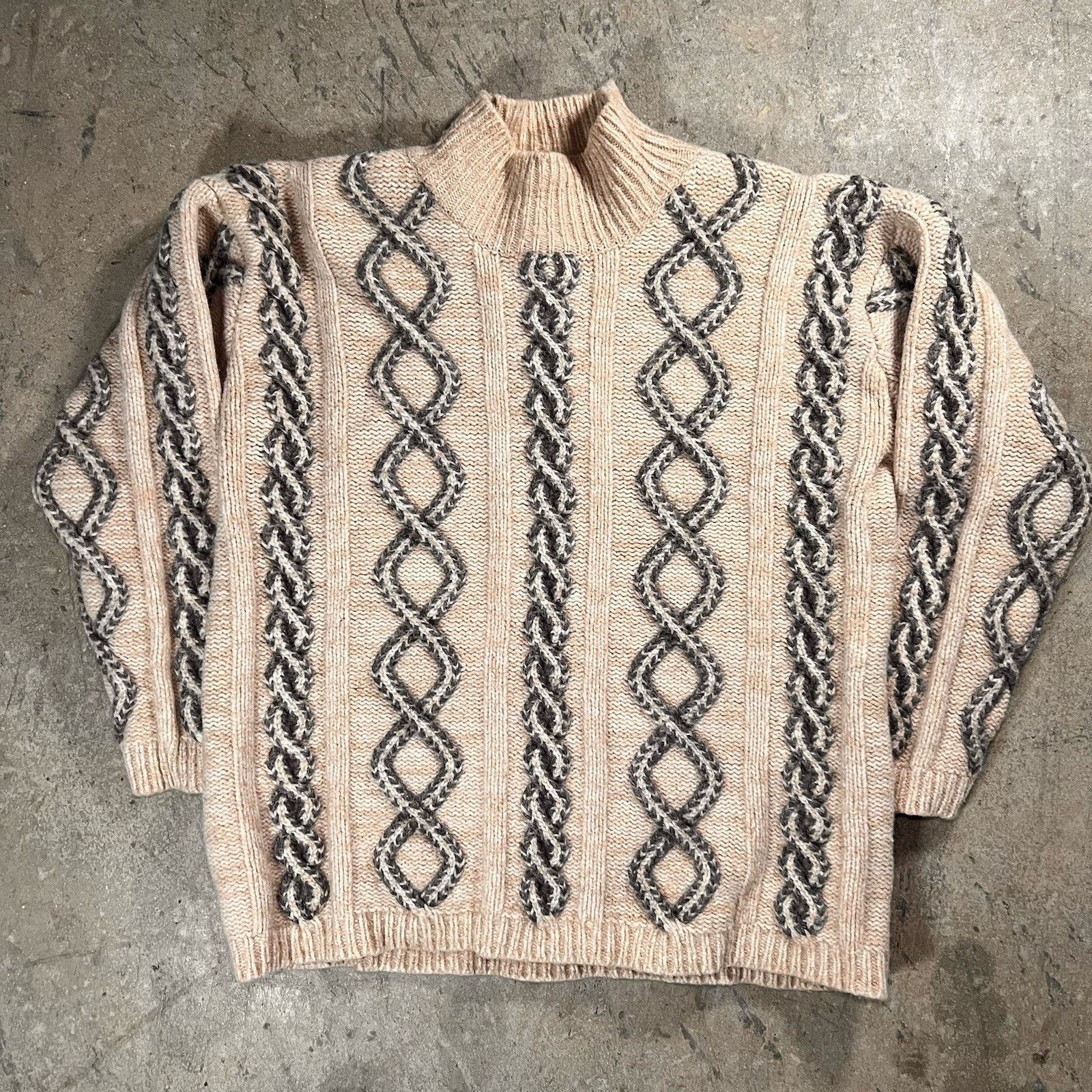 Eddie Bauer Eddie Bauer Legends Wmn Sz XL Wool Mock Neck Sweater Size M / US 6-8 / IT 42-44 - 1 Thumbnail