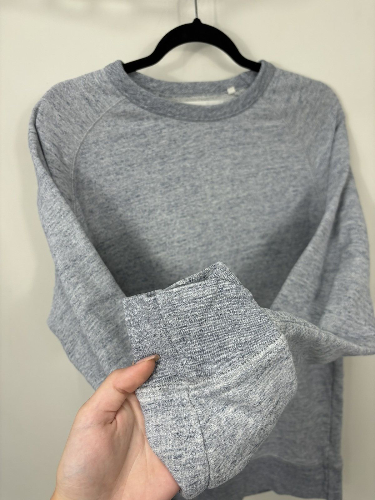 Our Legacy Our Legacy SS14 Grey Blue Melange Y2K Hype Sweatshirt Size US M / EU 48-50 / 2 - 4 Thumbnail