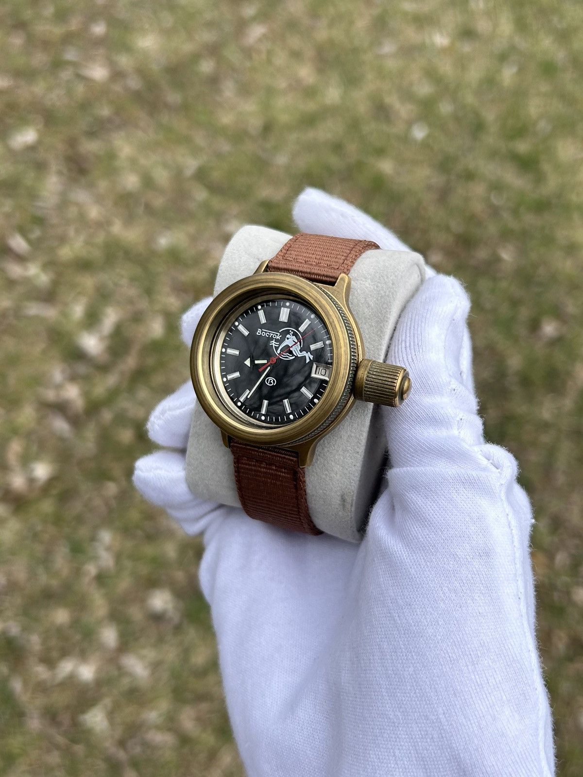 Vintage Vintage Watch Vostok Amphibia Custom Model Soviet USSR 1980s Size ONE SIZE - 4 Thumbnail
