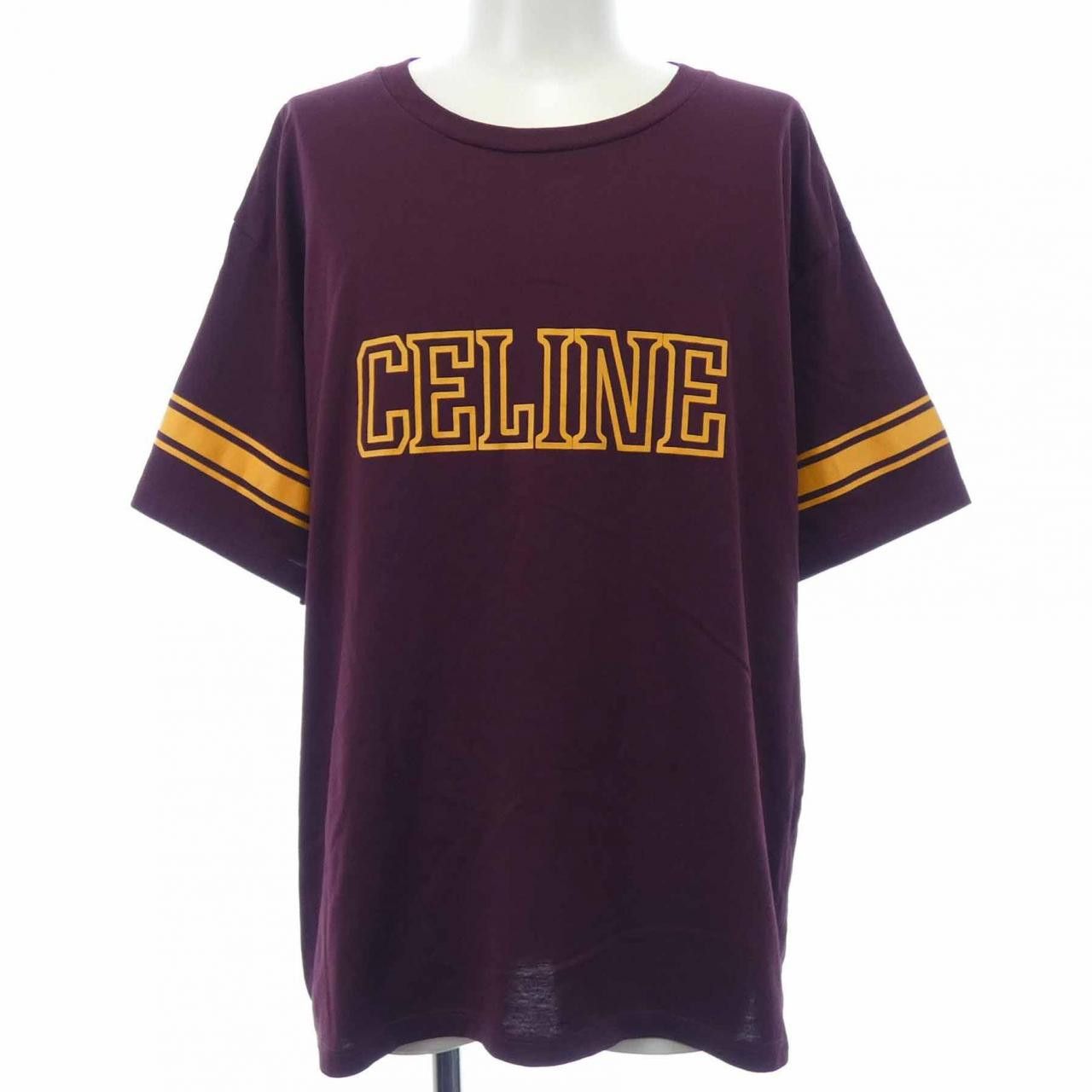 Celine Celine Celine Triomphe T-shirt Textile T-Shirts RX02N671Q DUTY FREE for USA Size ONE SIZE - 1 Thumbnail