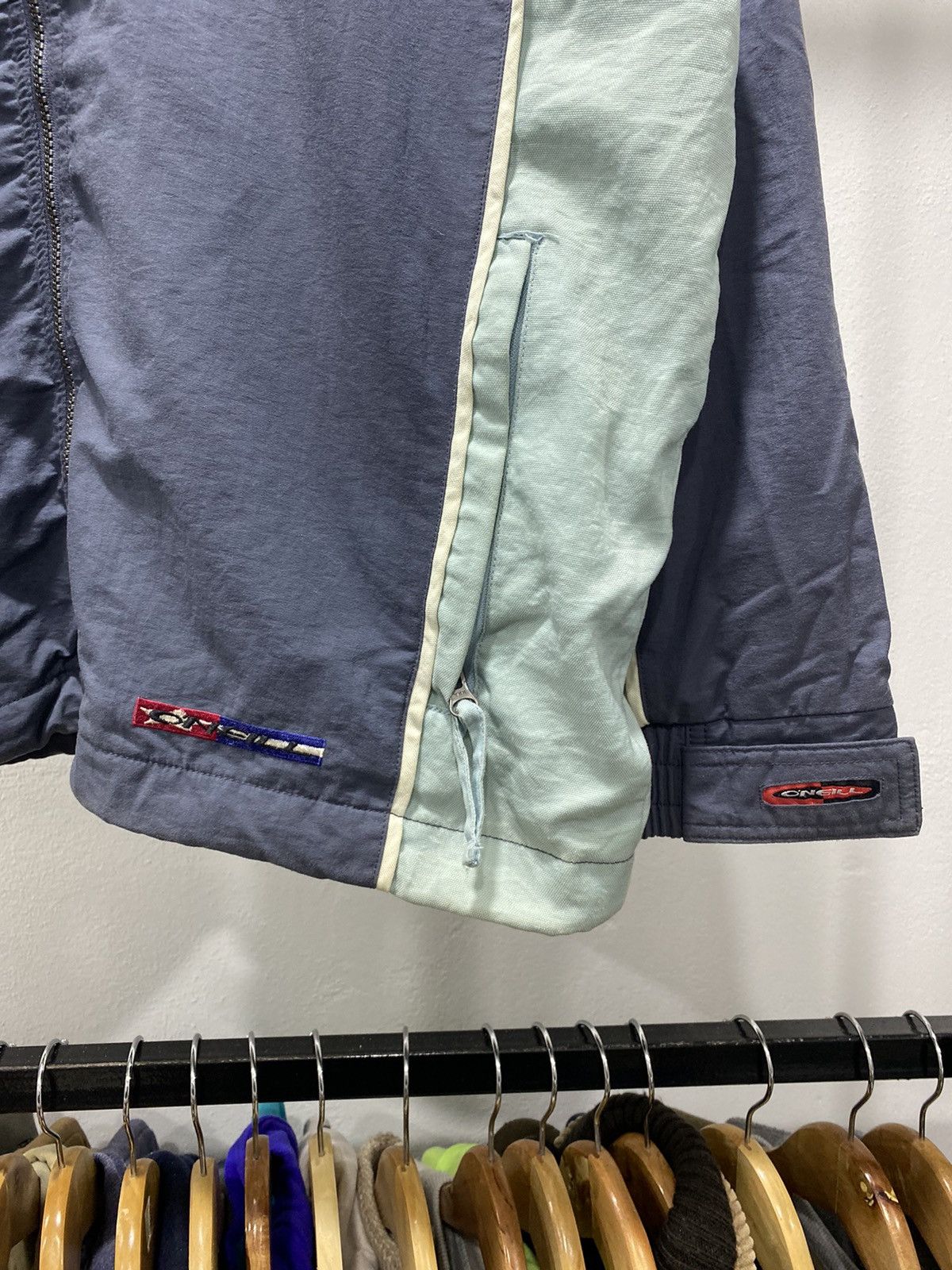 O'Neill × Vintage Vintage Oneill Surf Light Winter Jacket Windbreaker Size US L / EU 52-54 / 3 - 2 Thumbnail