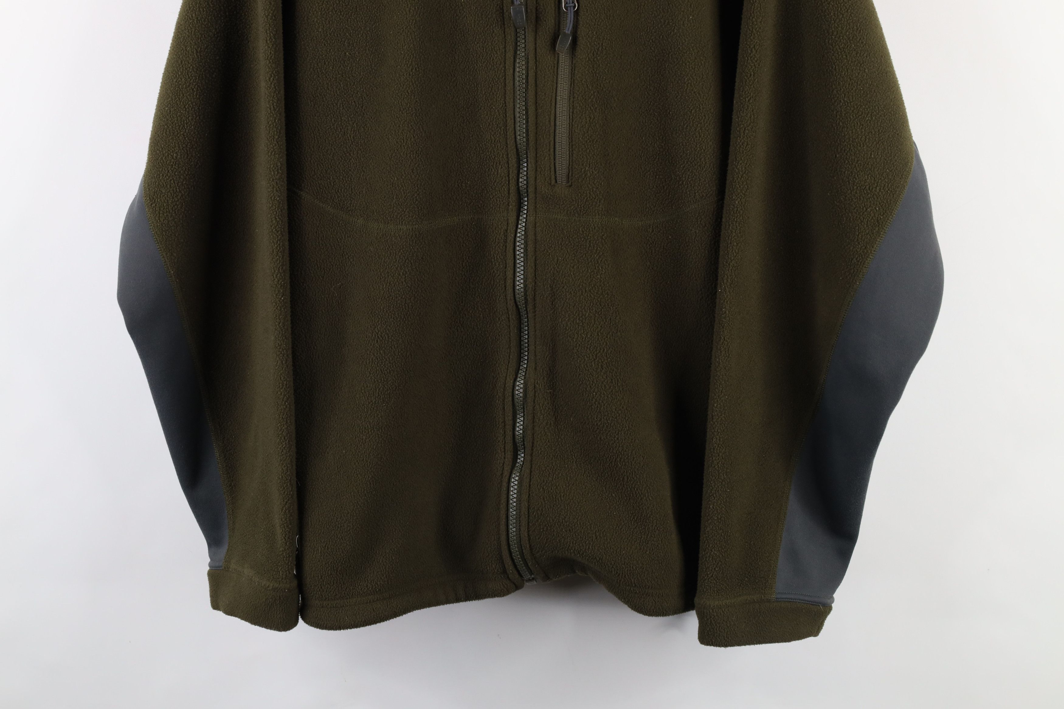 Nike × Vintage Vintage Nike ACG Scott Mini Swoosh Full Zip Fleece Jacket Size US L / EU 52-54 / 3 - 3 Thumbnail