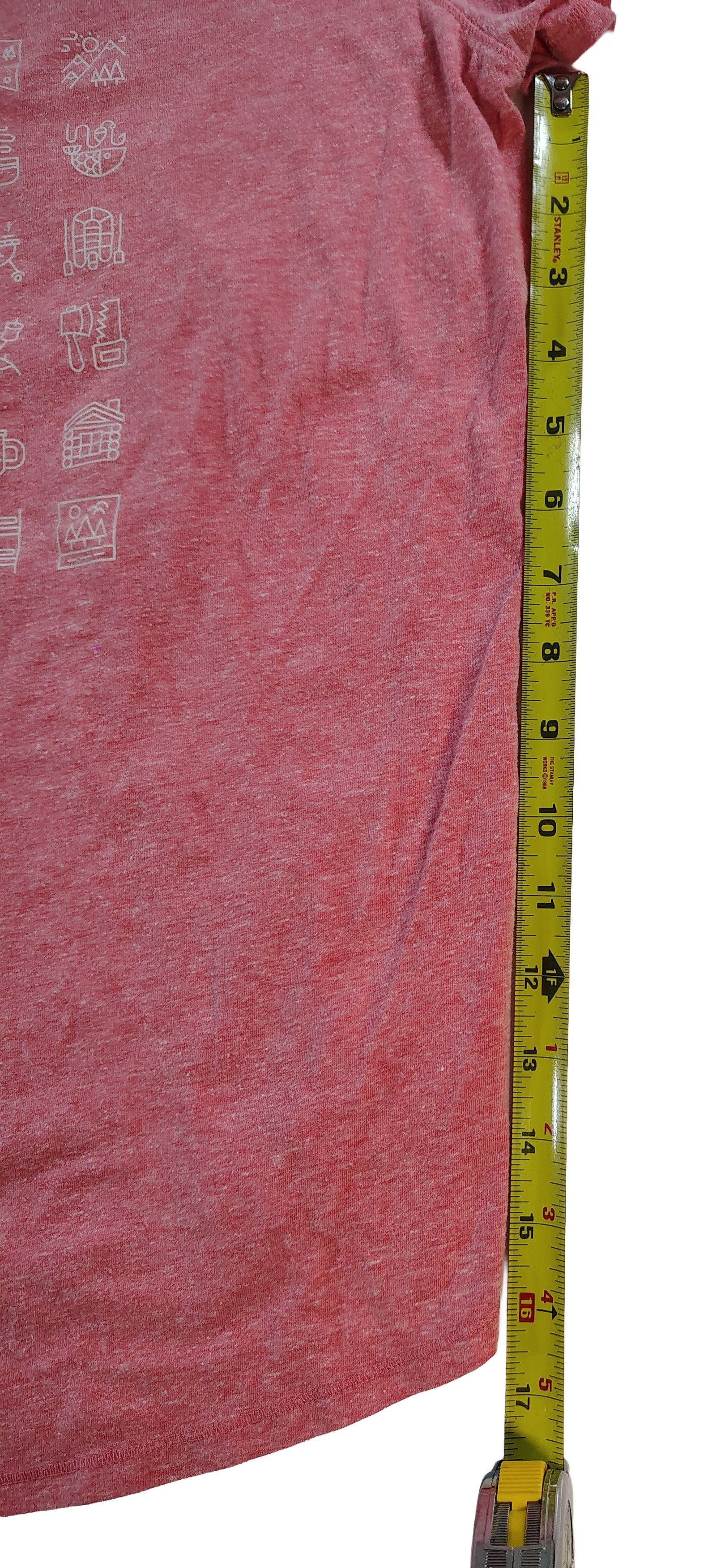 St. Johns Bay Women's Pink XL St. Johns Bay Active #Happy Camper T-Shirt Size XL / US 12-14 / IT 48-50 - 6 Thumbnail