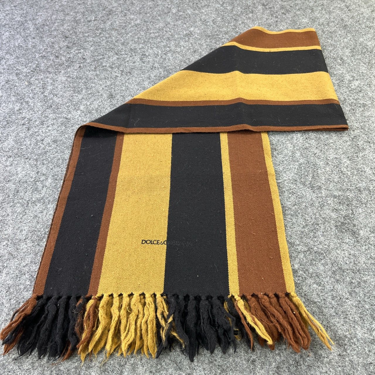 Dolce & Gabbana × Vintage Dolce & Gabbana D&G Scarf / Muffler / Neckwear T610 Size ONE SIZE - 4 Thumbnail