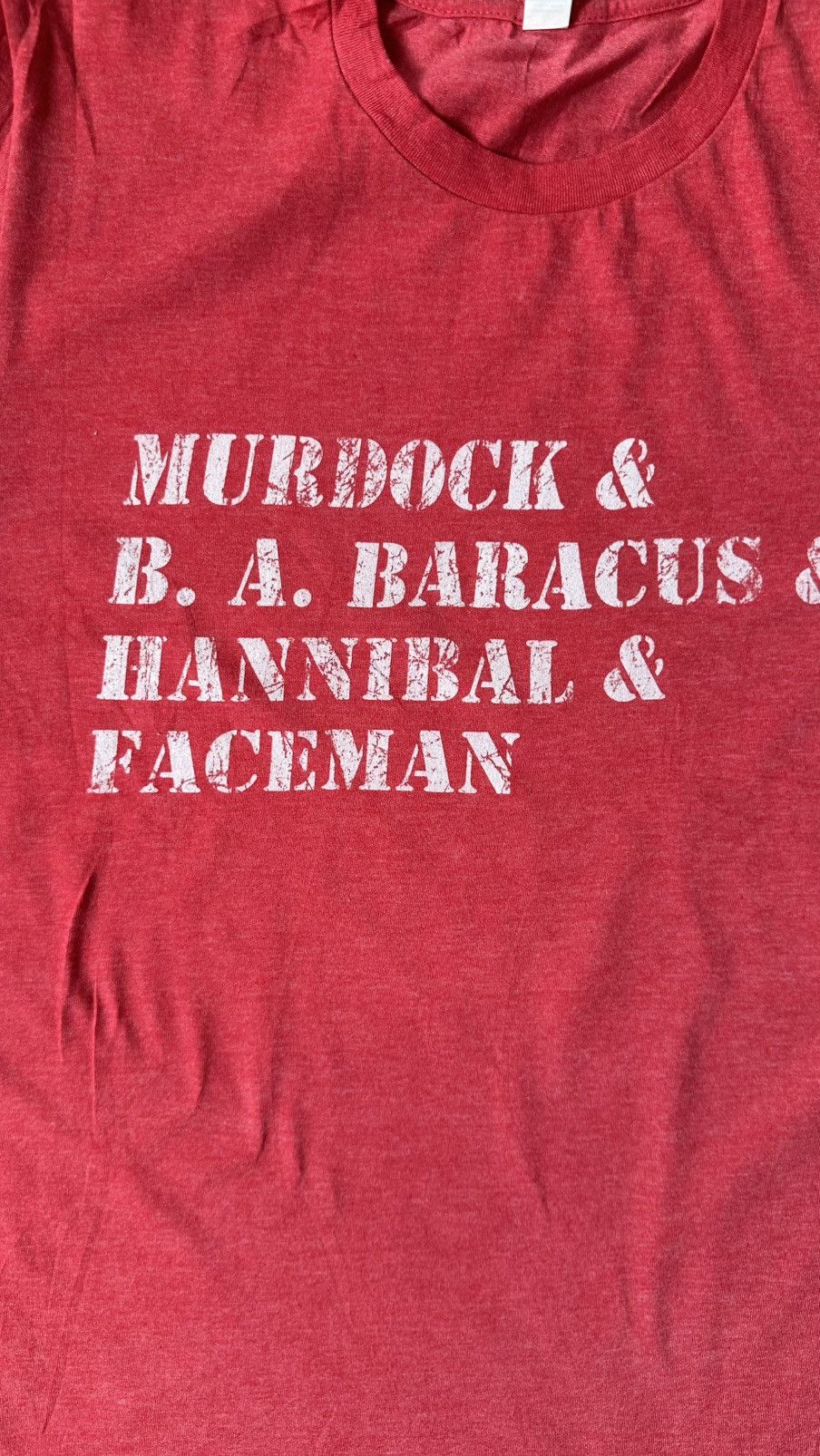 Canvas VINTAGE THE A TEAM MOVIE TEE Size US M / EU 48-50 / 2 - 2 Thumbnail