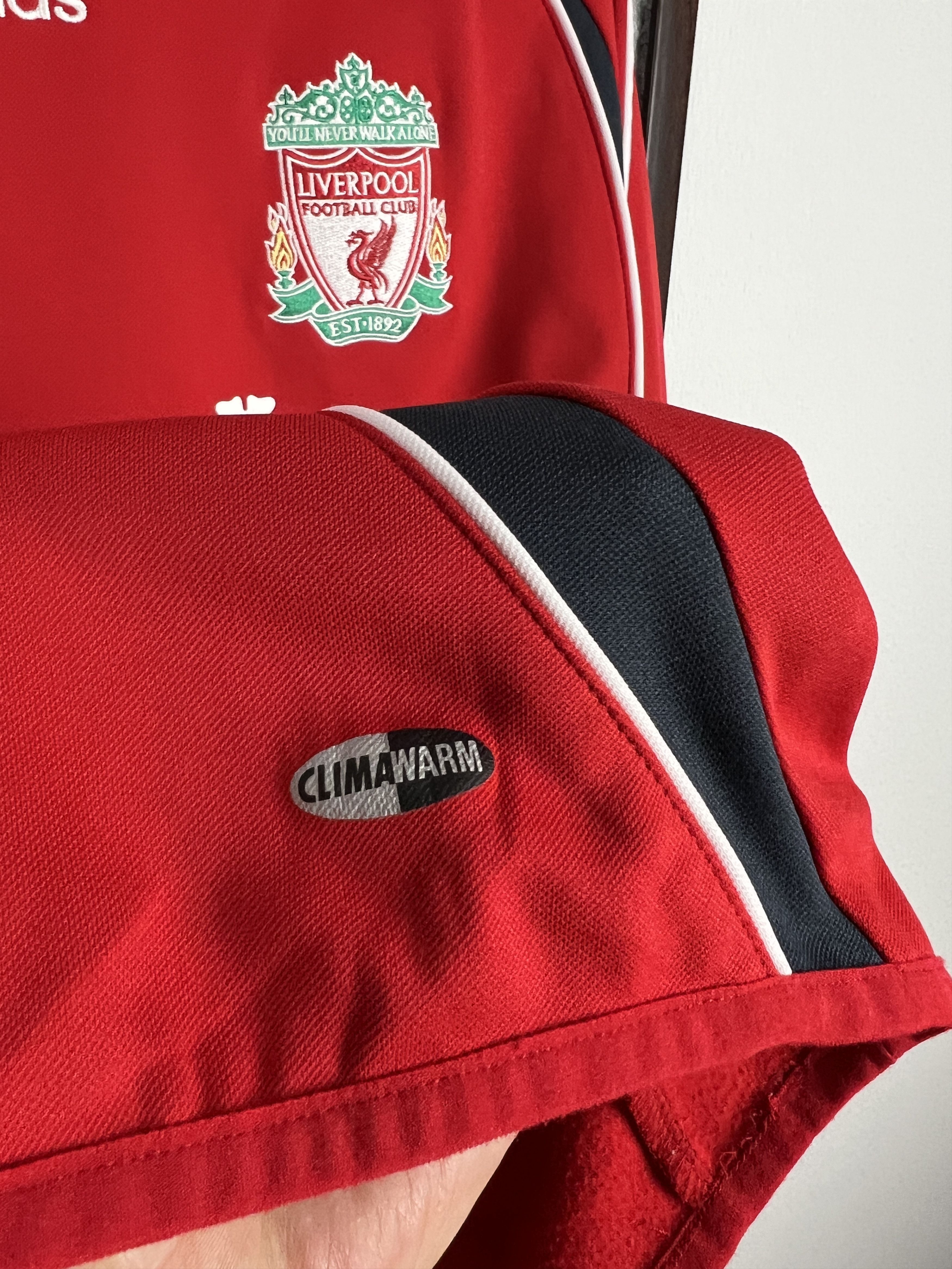 Adidas Liverpool Football Sweatshirt Soccer Crewneck Track Top Size US S / EU 44-46 / 1 - 4 Thumbnail