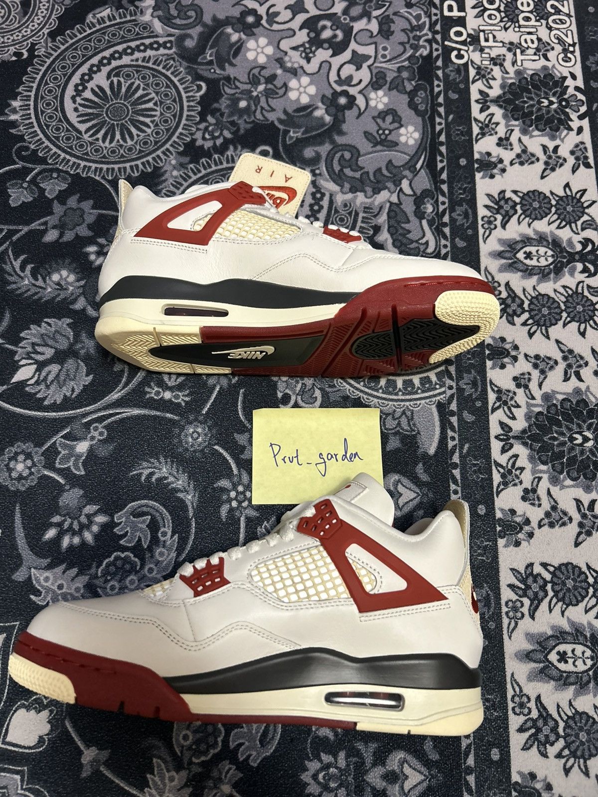 Jordan Brand Jordan 4 x Nigel “Bike” Brick after Brick /Brick by Brick Size US 9 / EU 42 - 3 Thumbnail