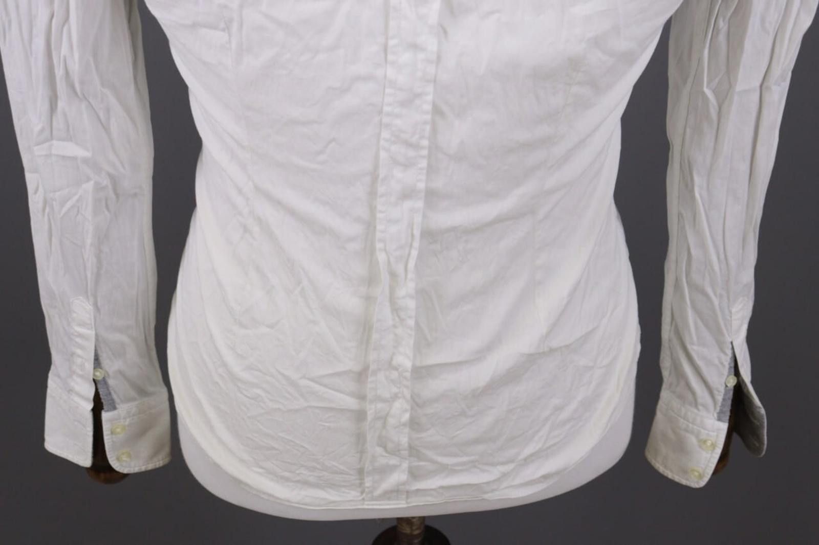 La Martina La Martina White Long Sleeve Button Down Shirt Size M Size US M / EU 48-50 / 2 - 10 Thumbnail