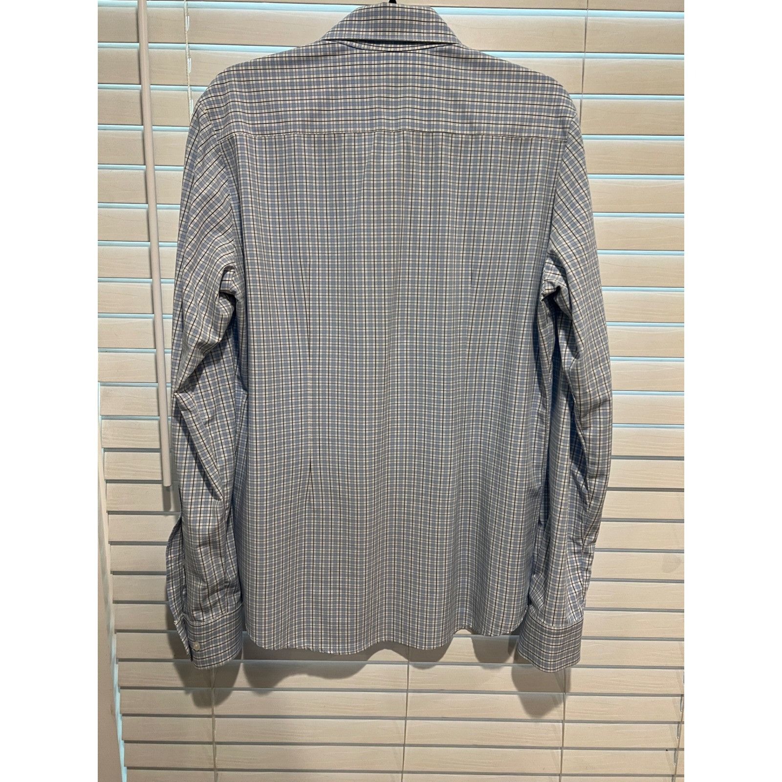 Mizzen+Main Mizzen + Main Leeward Collection Blue Checkered Trim Fit Lon Size US M / EU 48-50 / 2 - 3 Thumbnail