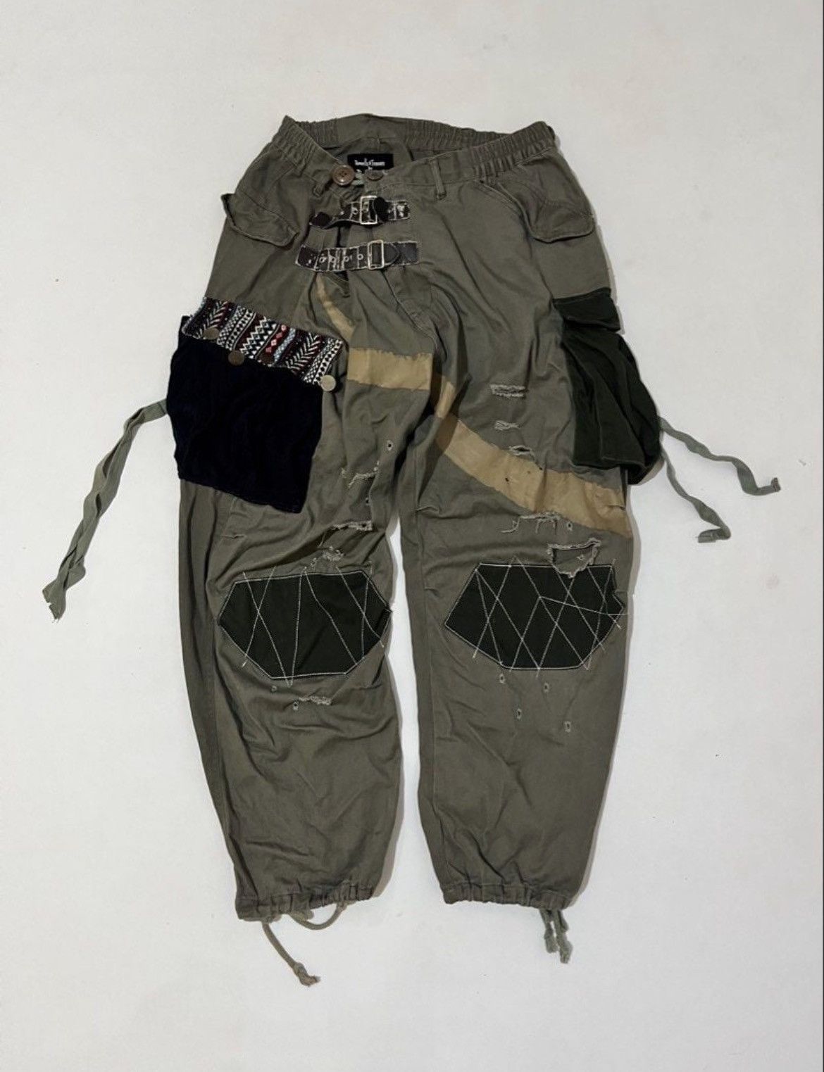 Japanese Brand Japanese brand kingly mask cargo hybrid pants Size US 32 / EU 48 - 1 Thumbnail