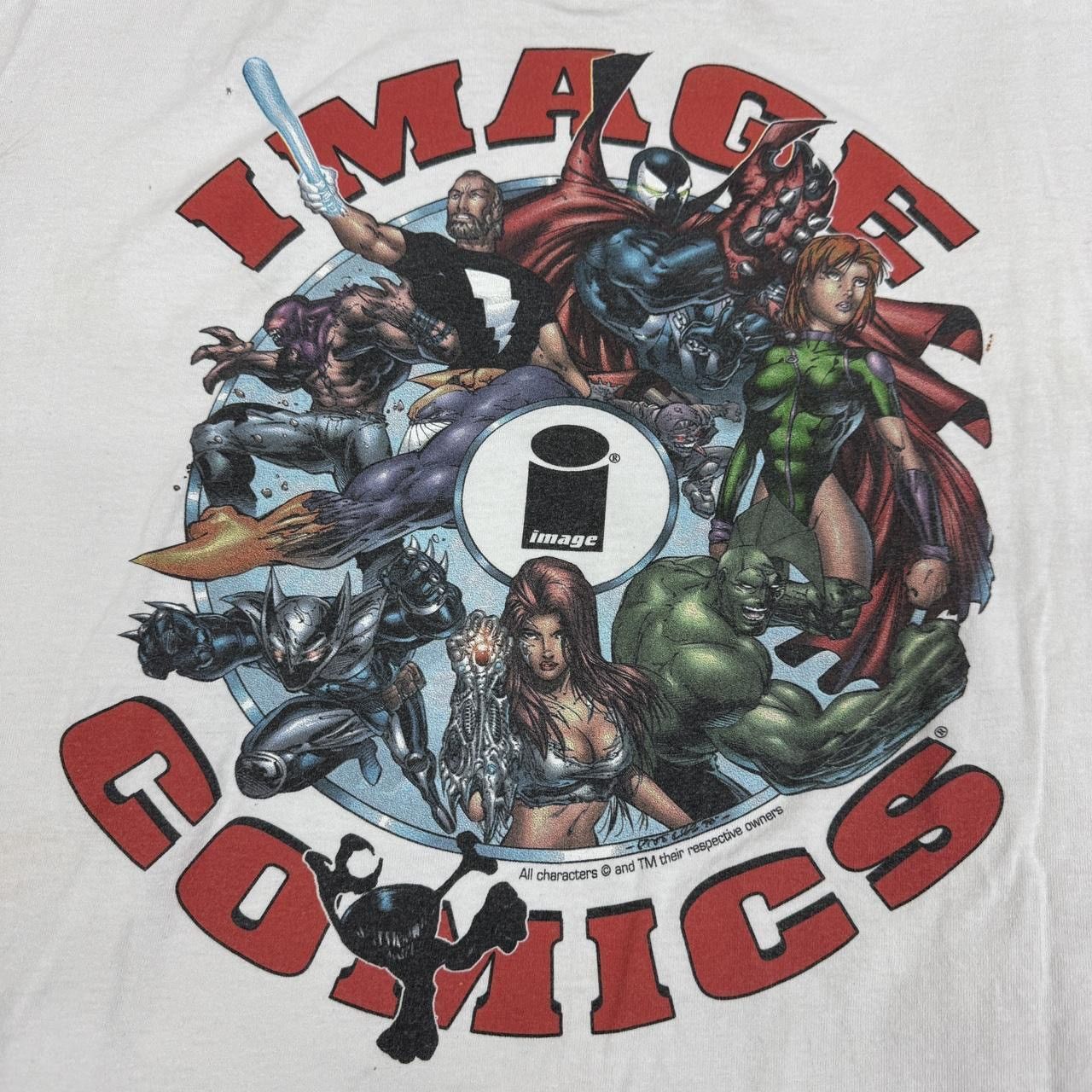 AAA Vintage Image Comics white cotton tee Size XXL Size US XXL / EU 58 / 5 - 2 Thumbnail