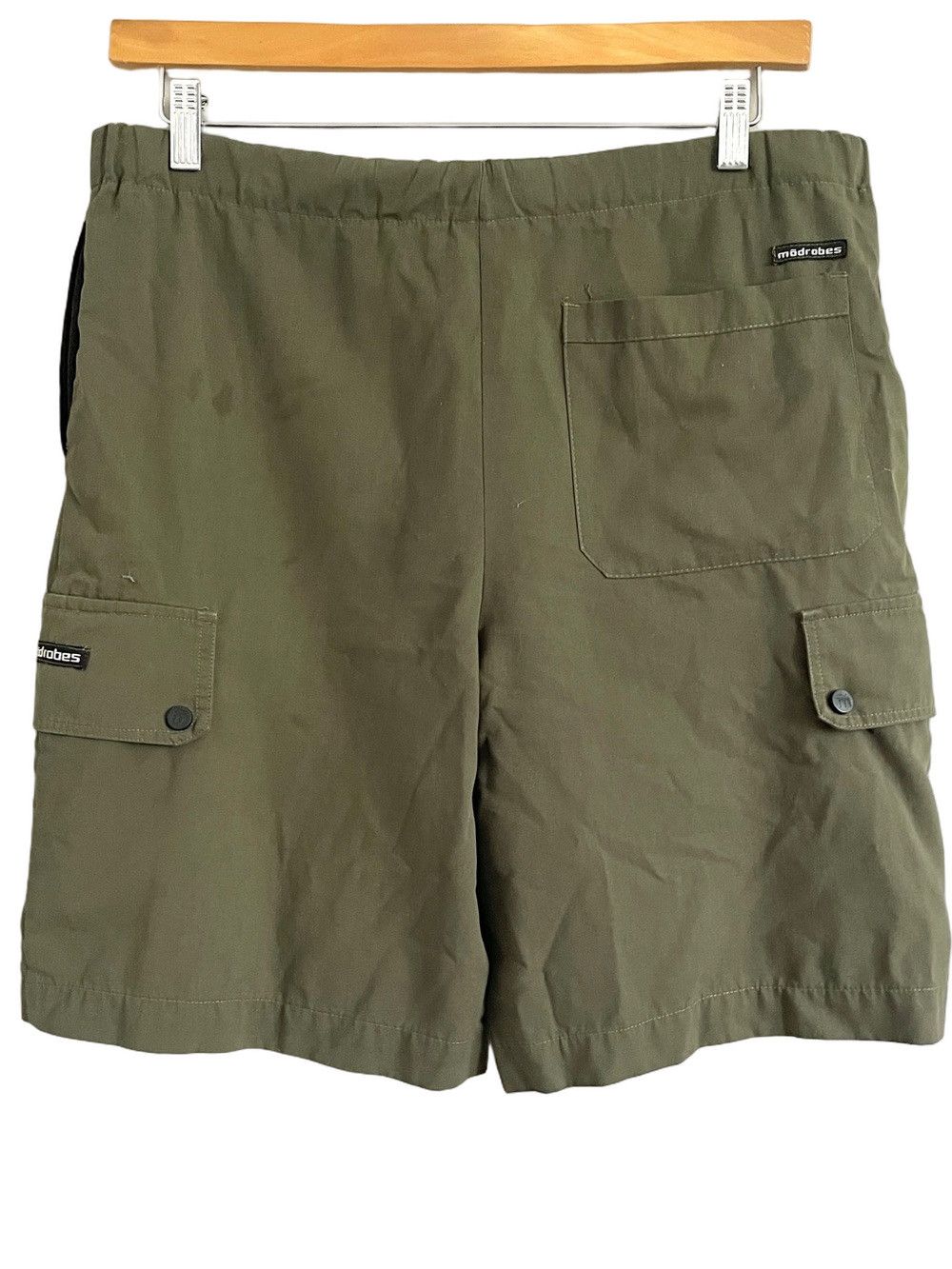 Vintage Vintage Modrobes Khaki Cargo Shorts - Medium 🇨🇦 Size US 35 - 11 Thumbnail
