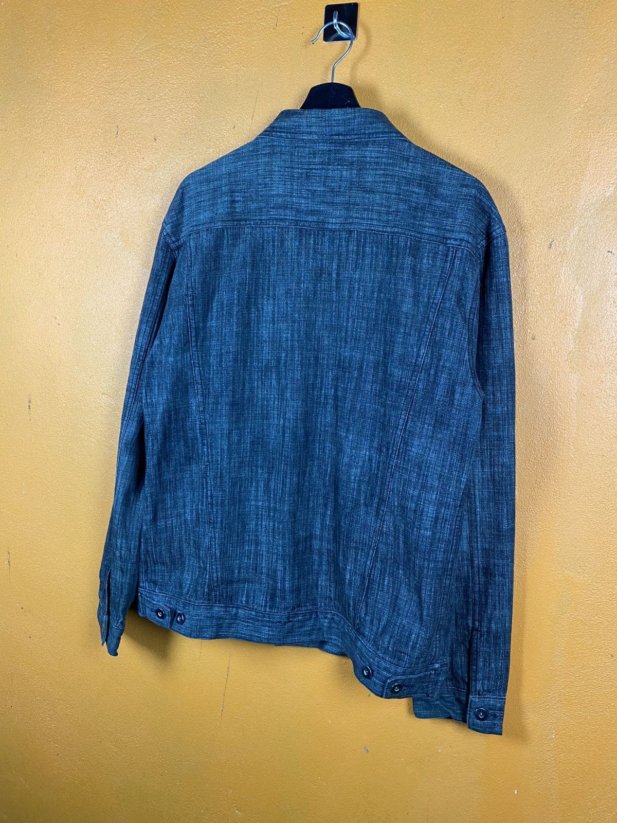 Japanese Brand RESHAM Japanese Style Denim Jacket Workwear Trucker Jacket Size US L / EU 52-54 / 3 - 12 Thumbnail
